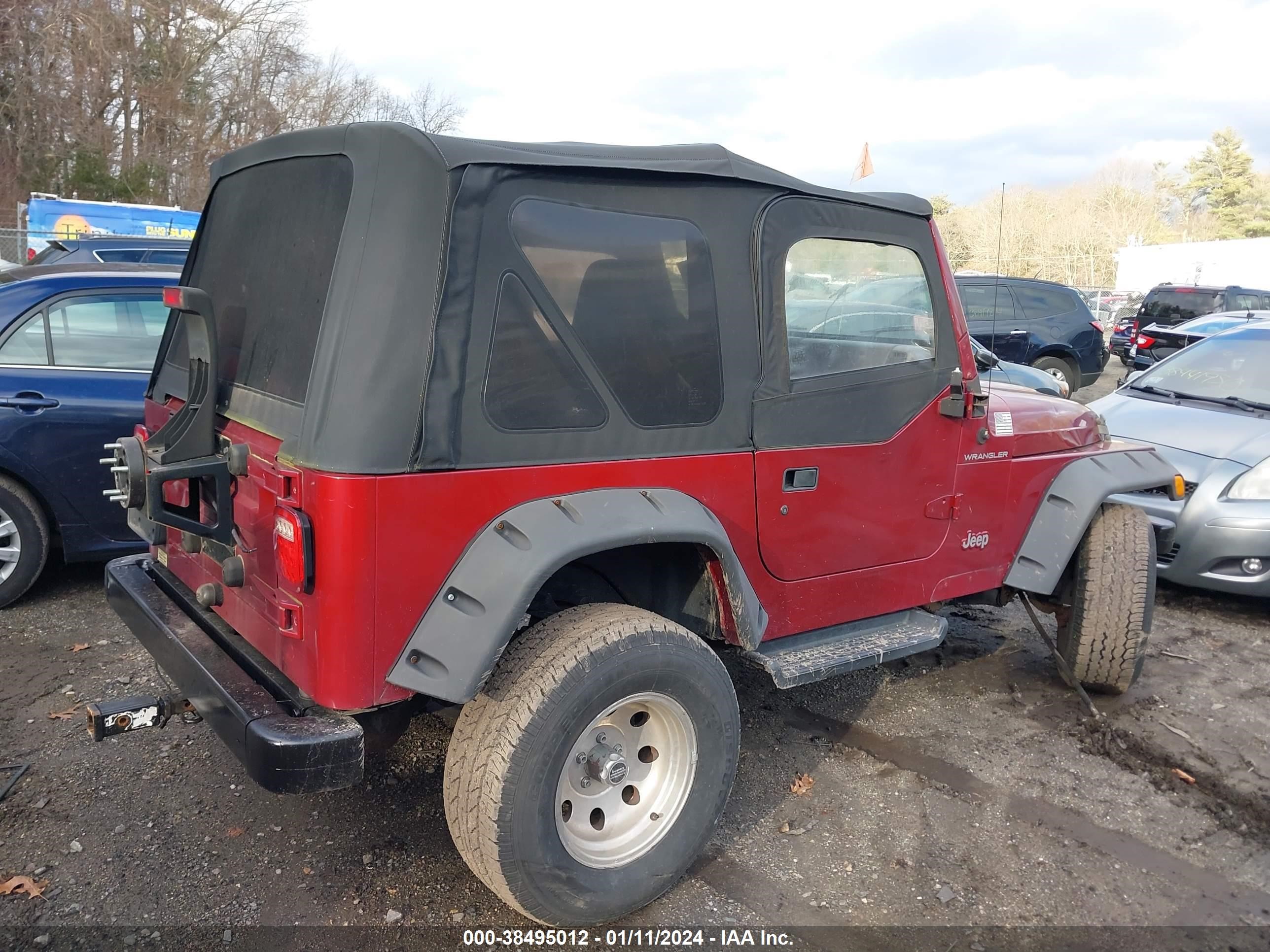 Photo 3 VIN: 1J4FY29P6WP747059 - JEEP WRANGLER 