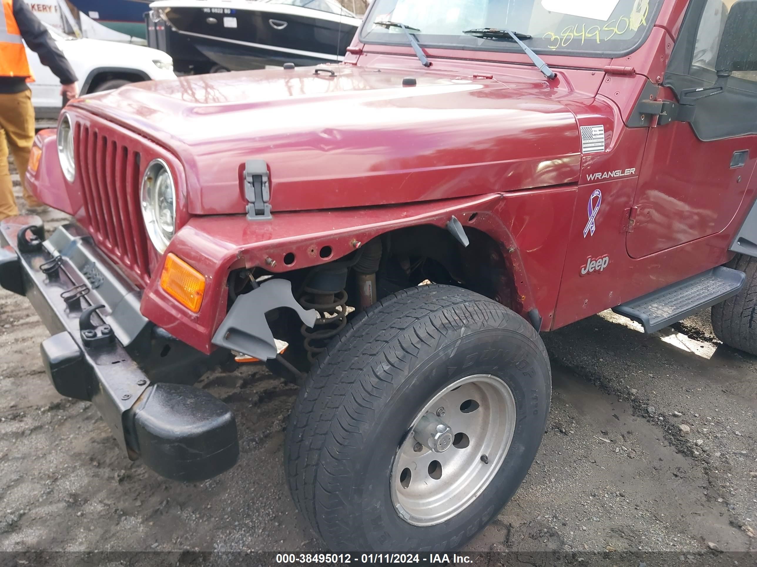 Photo 5 VIN: 1J4FY29P6WP747059 - JEEP WRANGLER 