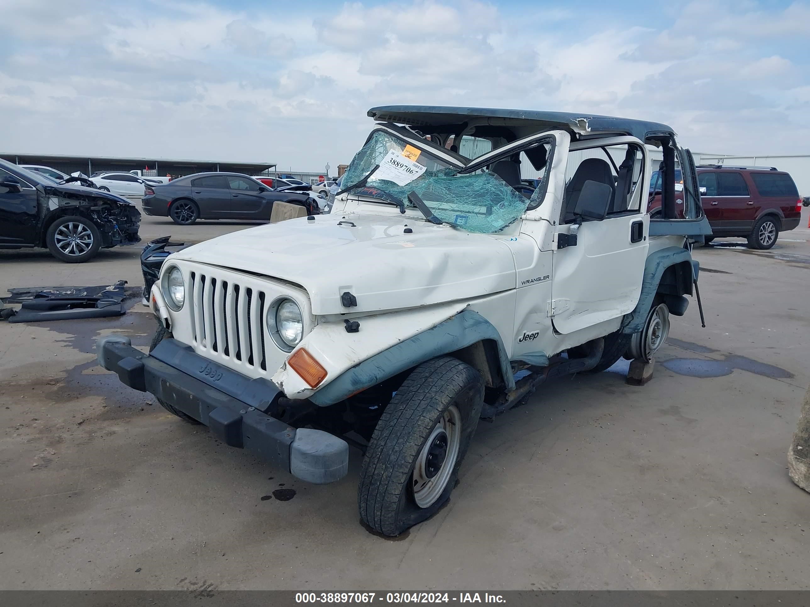 Photo 1 VIN: 1J4FY29P8WP783691 - JEEP WRANGLER 