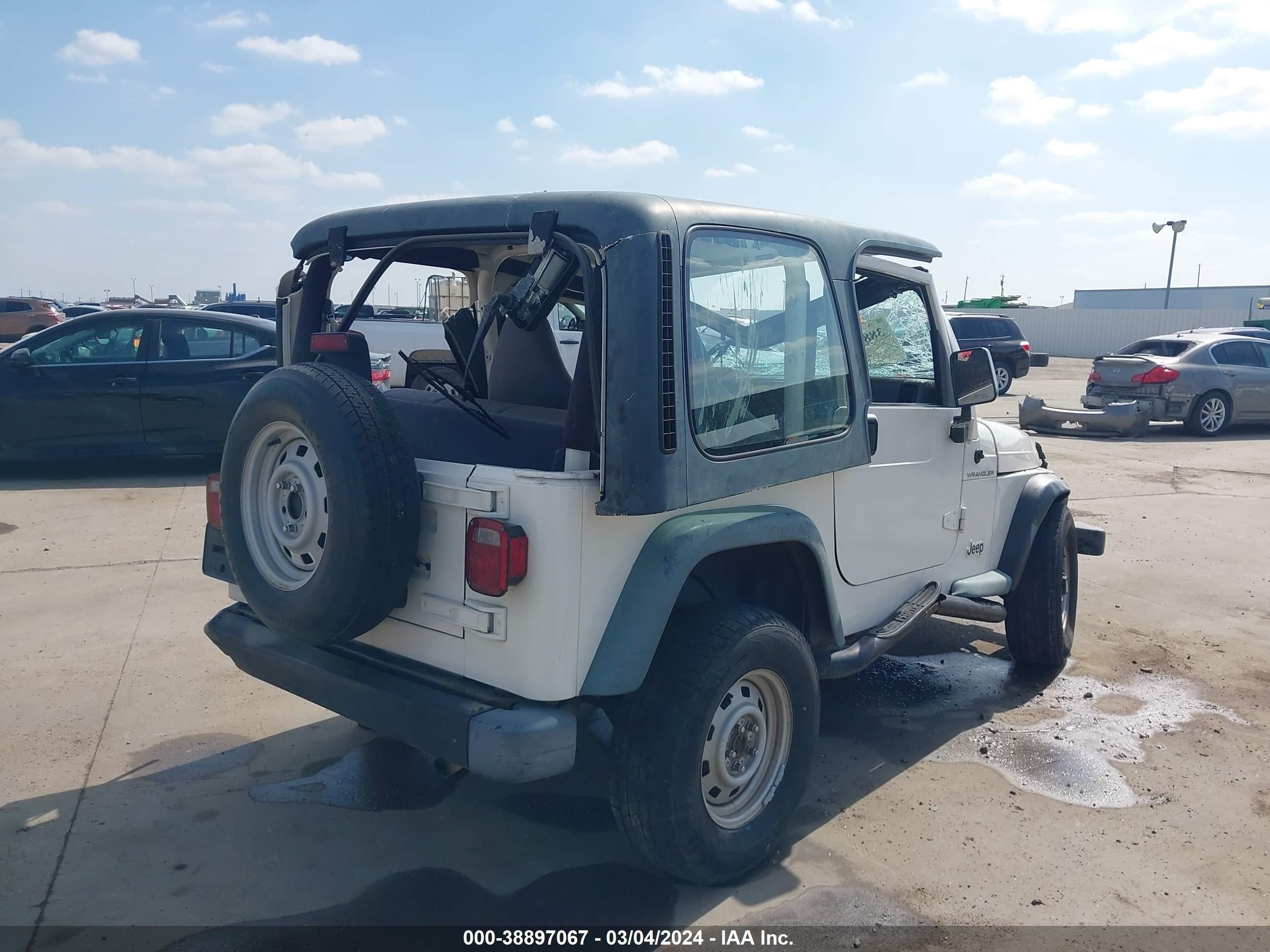 Photo 3 VIN: 1J4FY29P8WP783691 - JEEP WRANGLER 