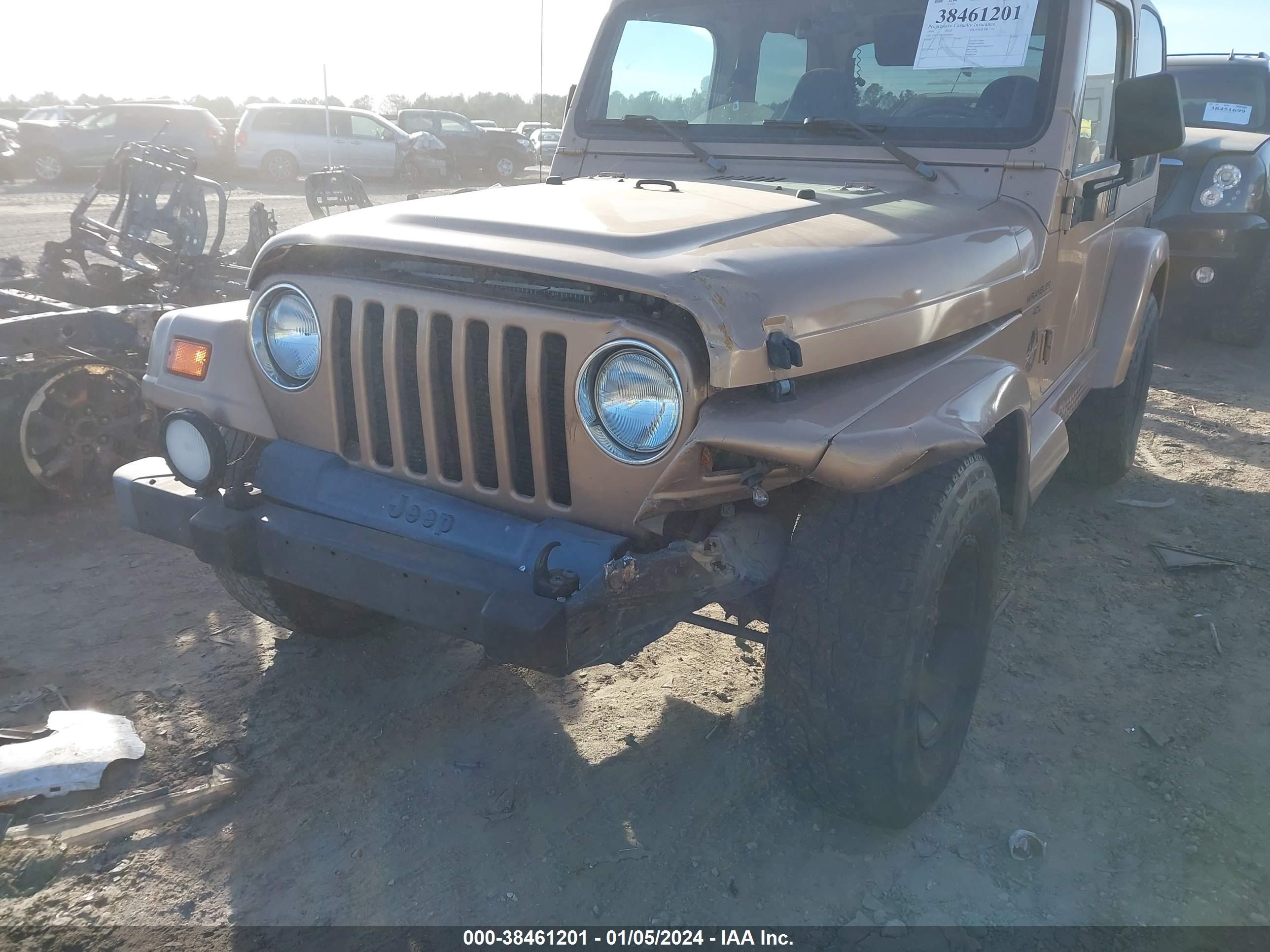 Photo 5 VIN: 1J4FY49S6XP446826 - JEEP WRANGLER 