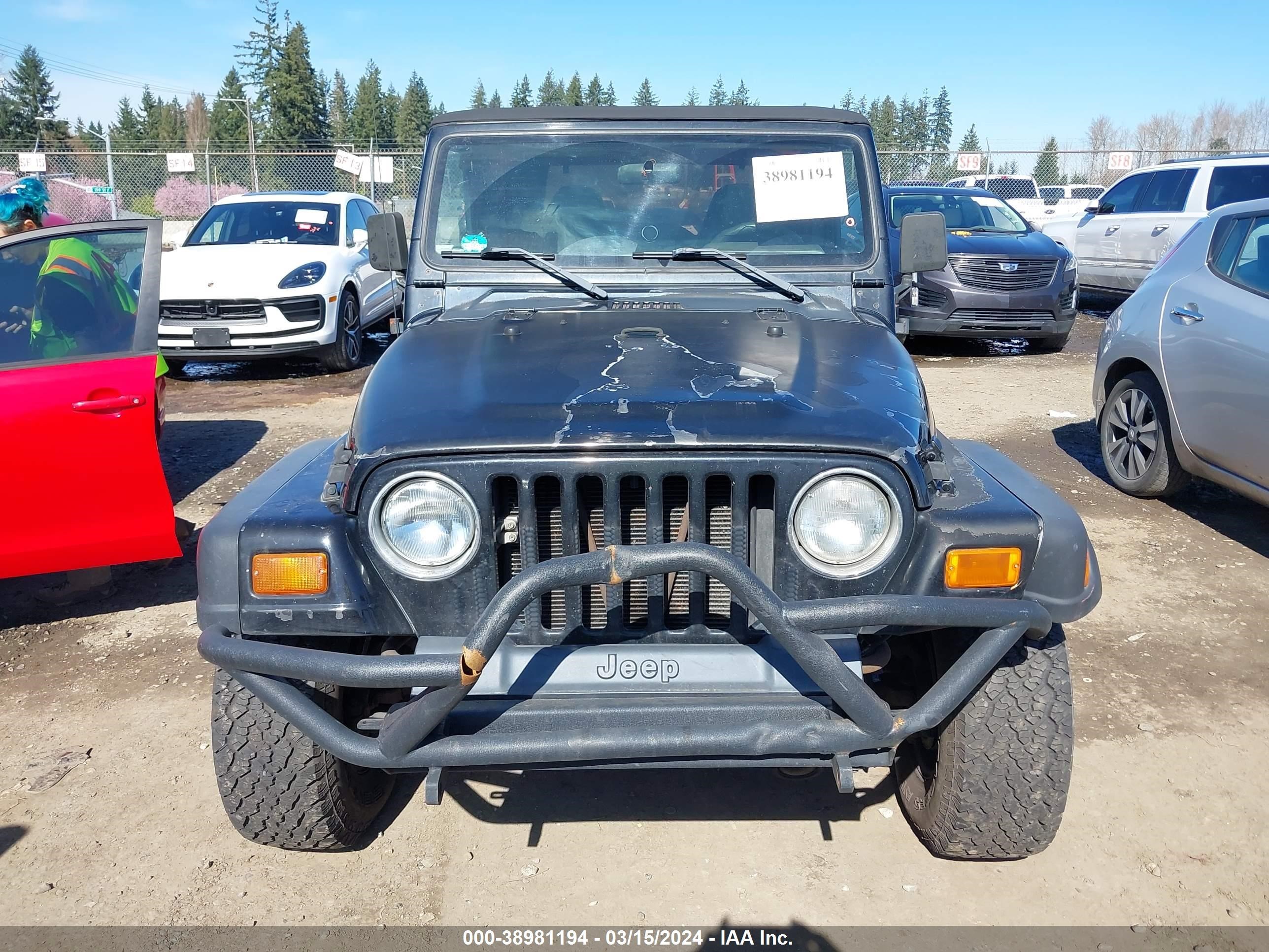 Photo 11 VIN: 1J4FY49S6XP454795 - JEEP WRANGLER 