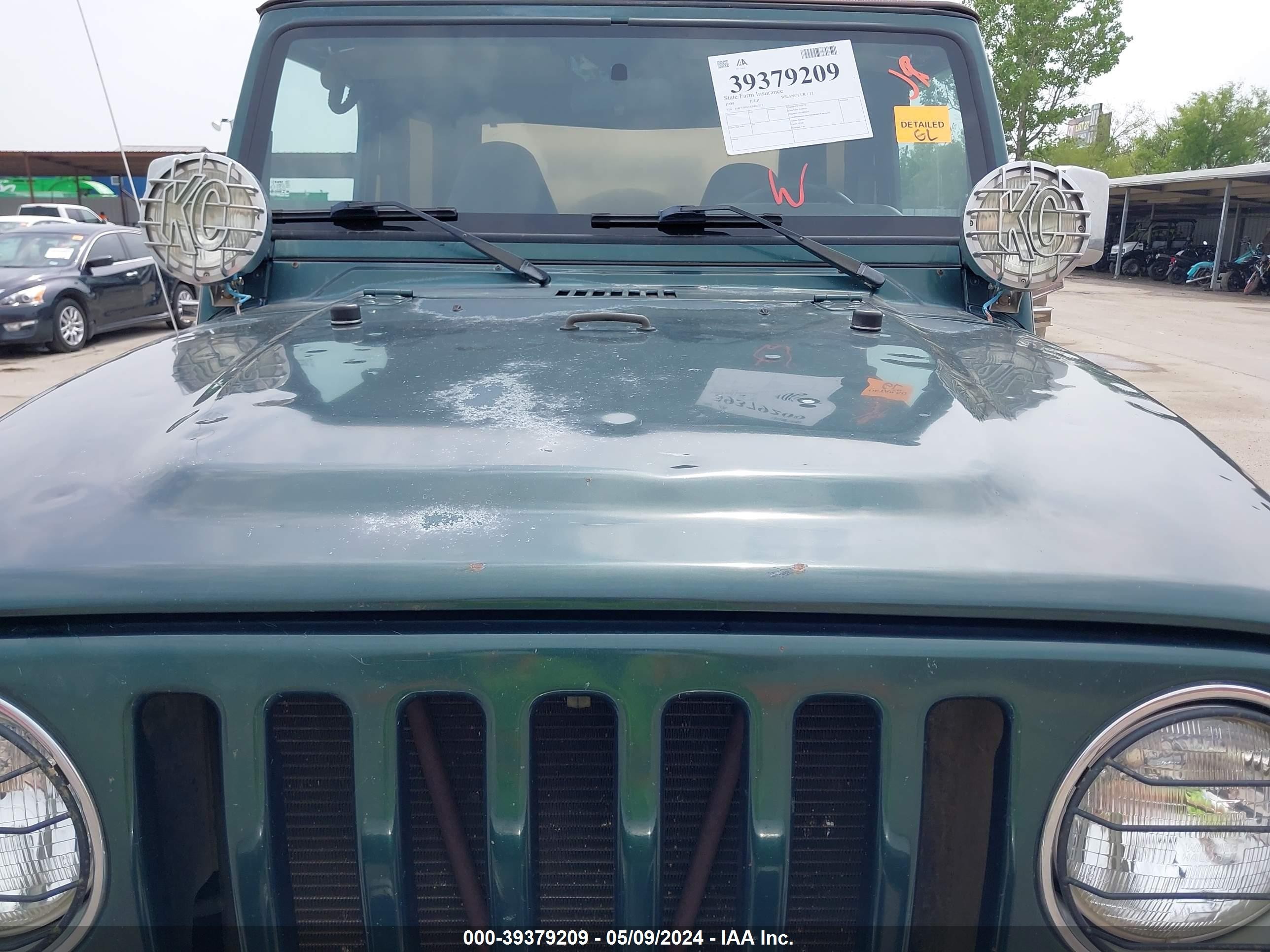 Photo 17 VIN: 1J4FY49S9XP480775 - JEEP WRANGLER 