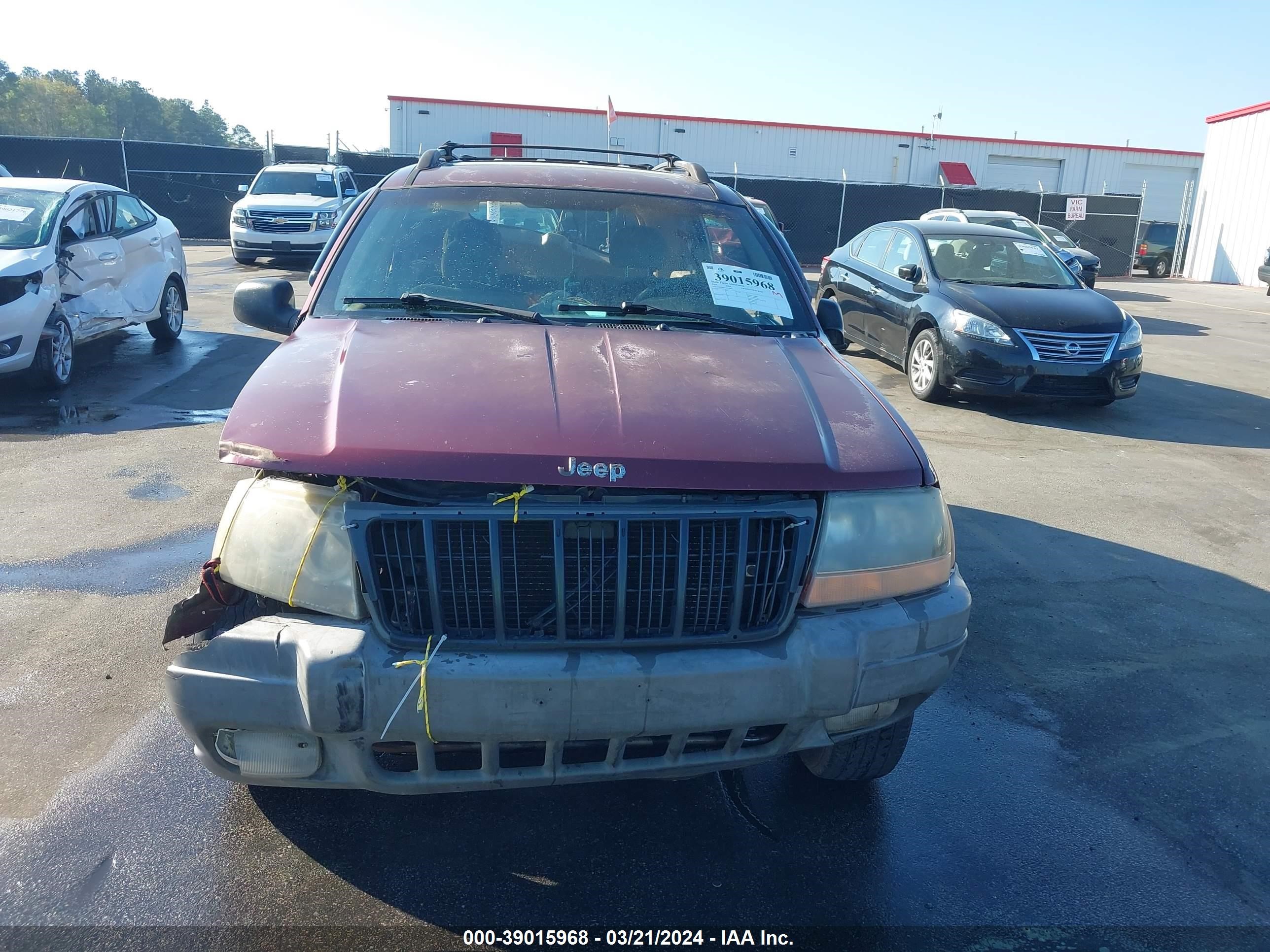 Photo 12 VIN: 1J4G248S1YC190661 - JEEP GRAND CHEROKEE 