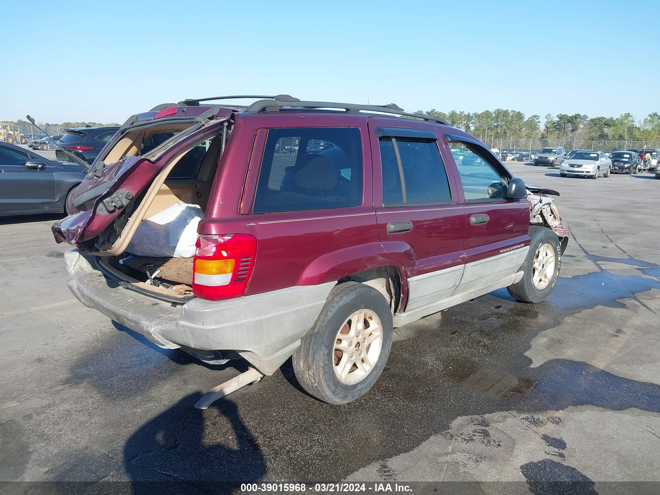 Photo 3 VIN: 1J4G248S1YC190661 - JEEP GRAND CHEROKEE 