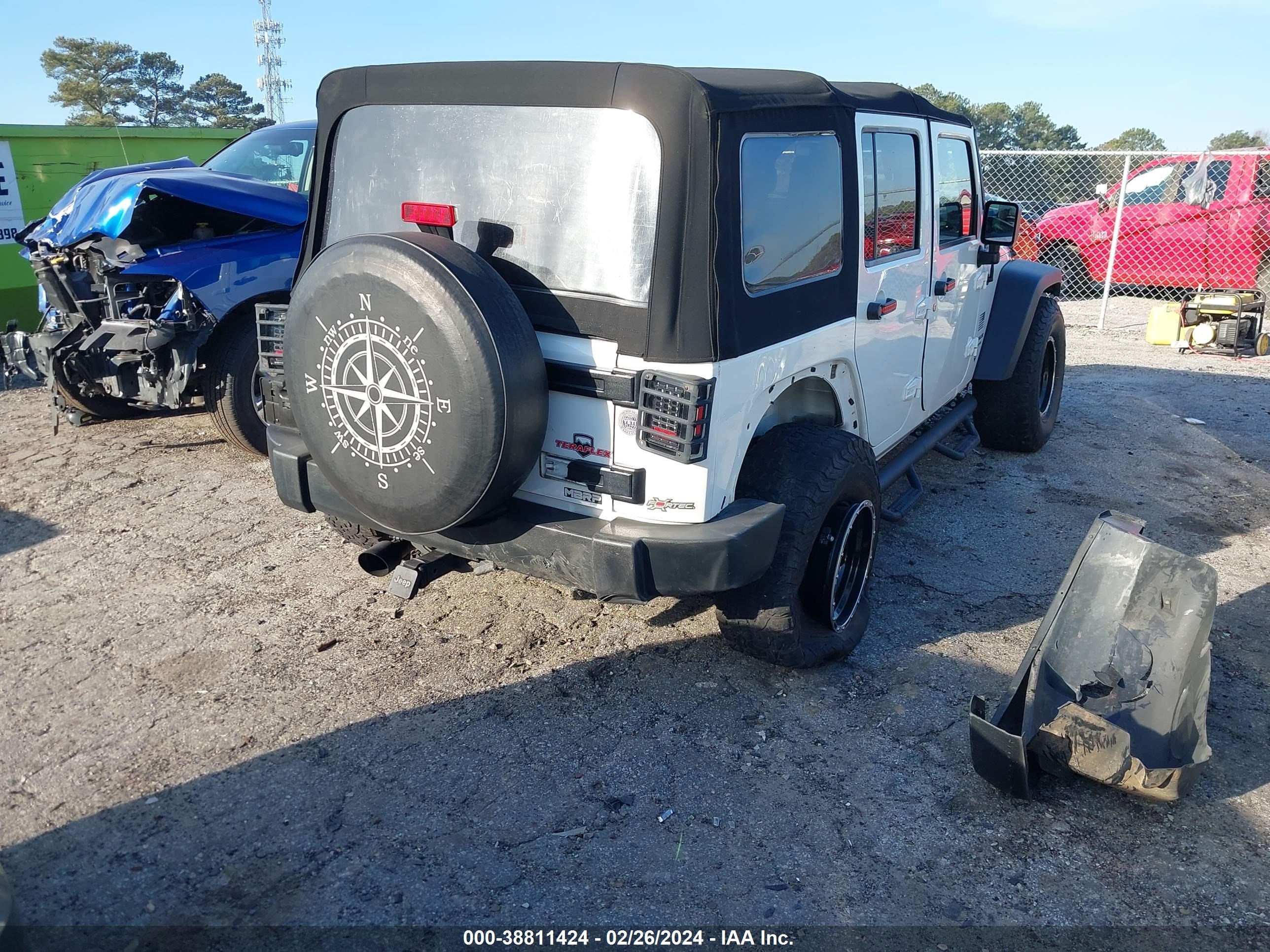 Photo 5 VIN: 1J4GA39128L562754 - JEEP WRANGLER 