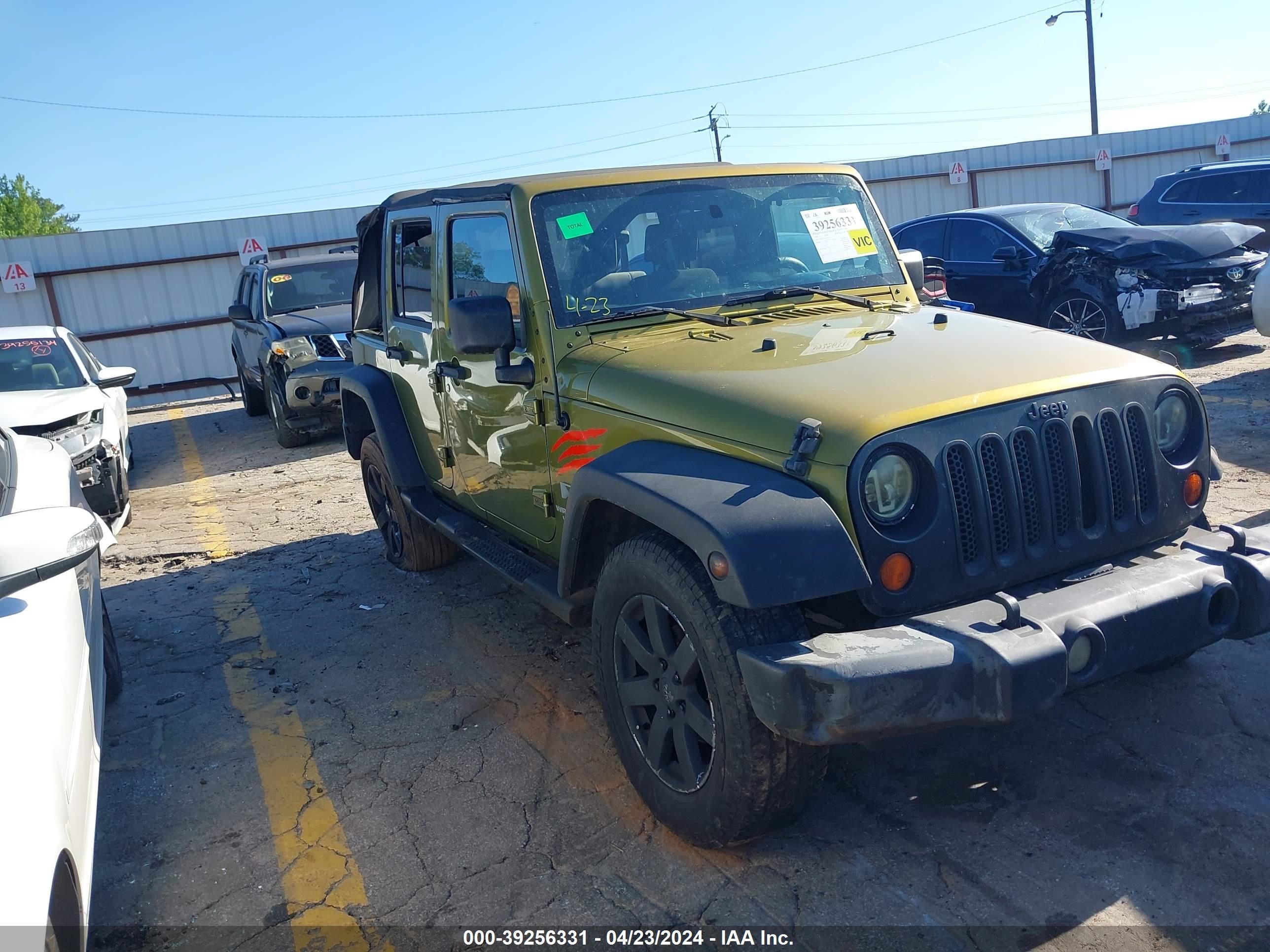 Photo 0 VIN: 1J4GA39138L616255 - JEEP WRANGLER 