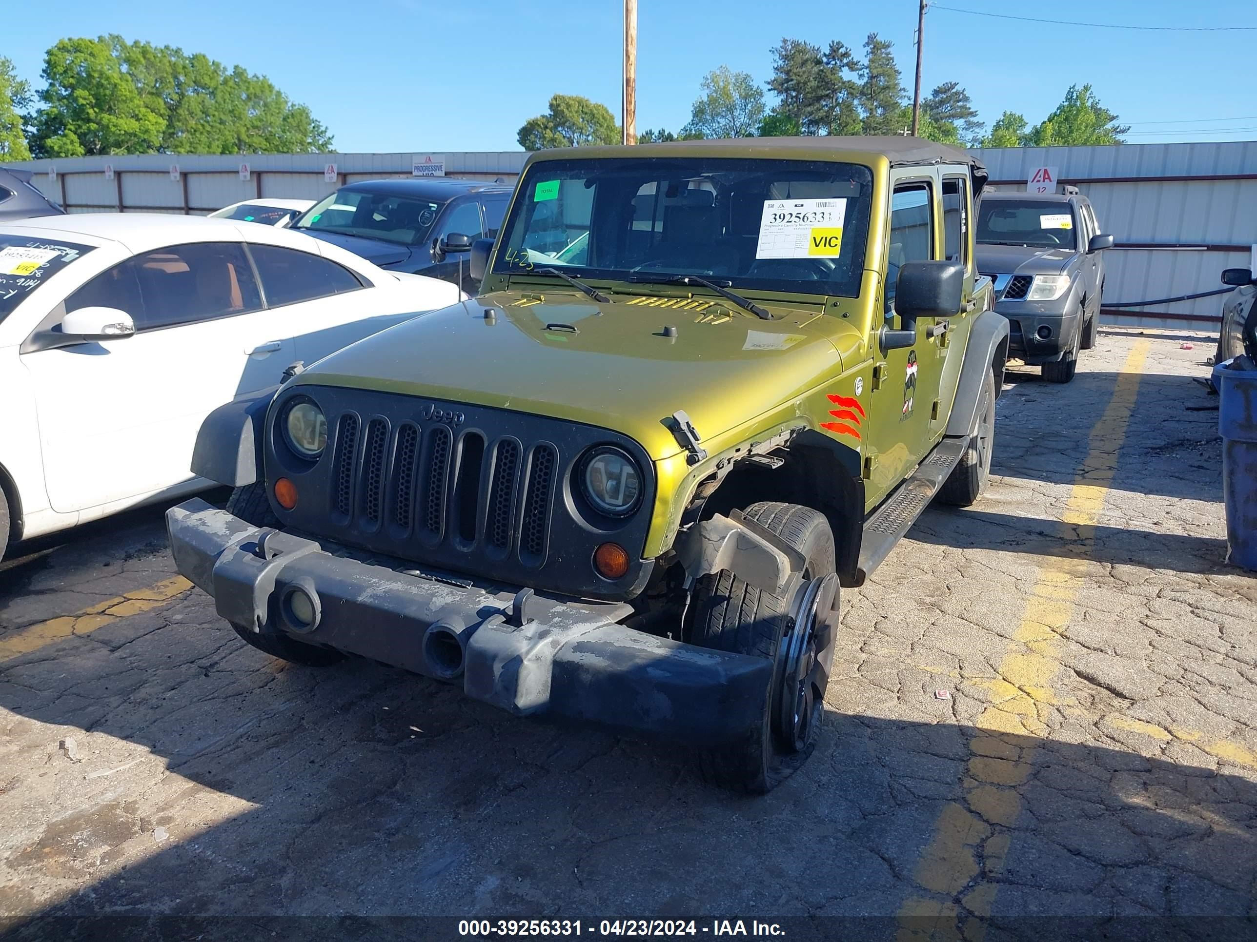 Photo 1 VIN: 1J4GA39138L616255 - JEEP WRANGLER 