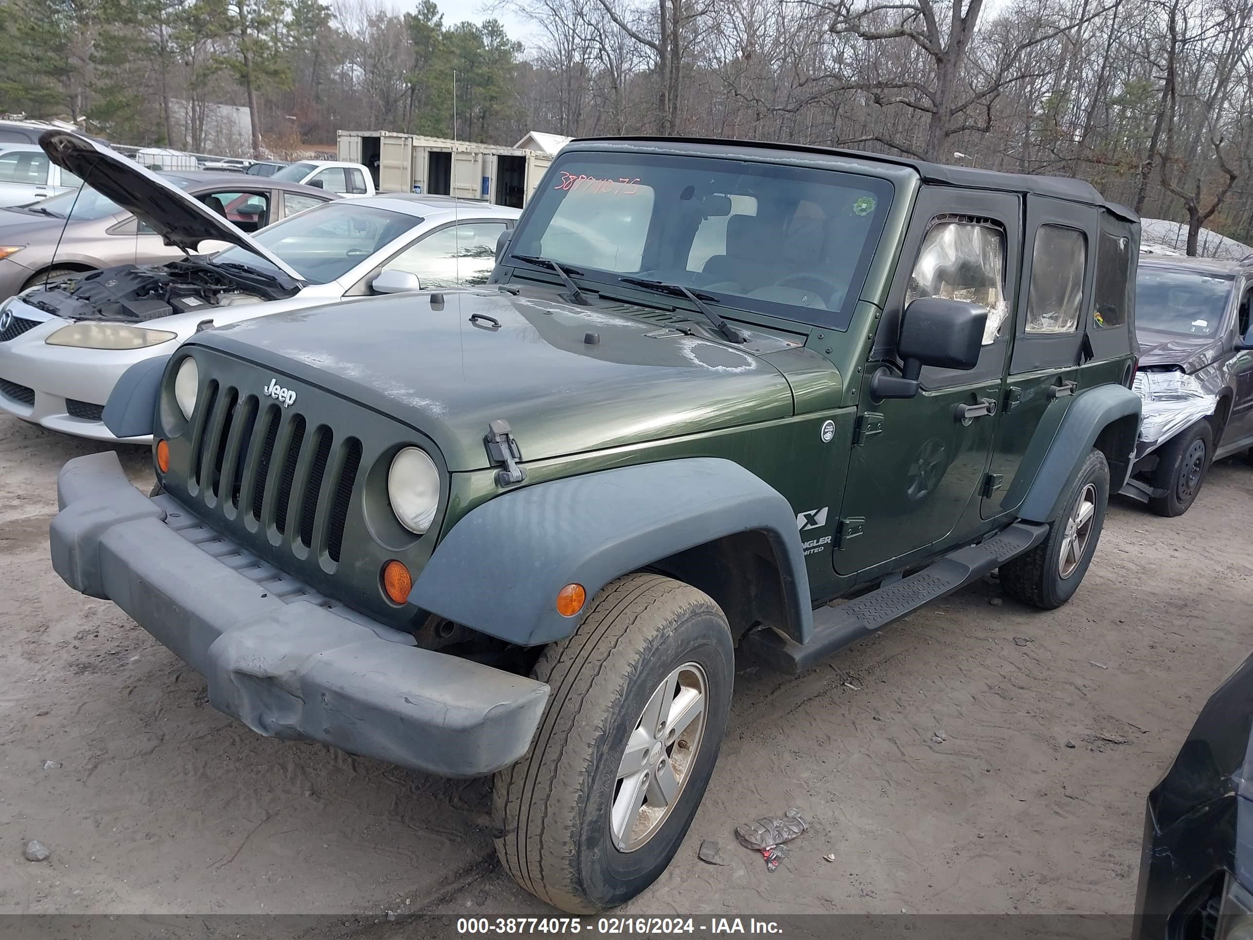 Photo 1 VIN: 1J4GA391X8L523314 - JEEP WRANGLER 