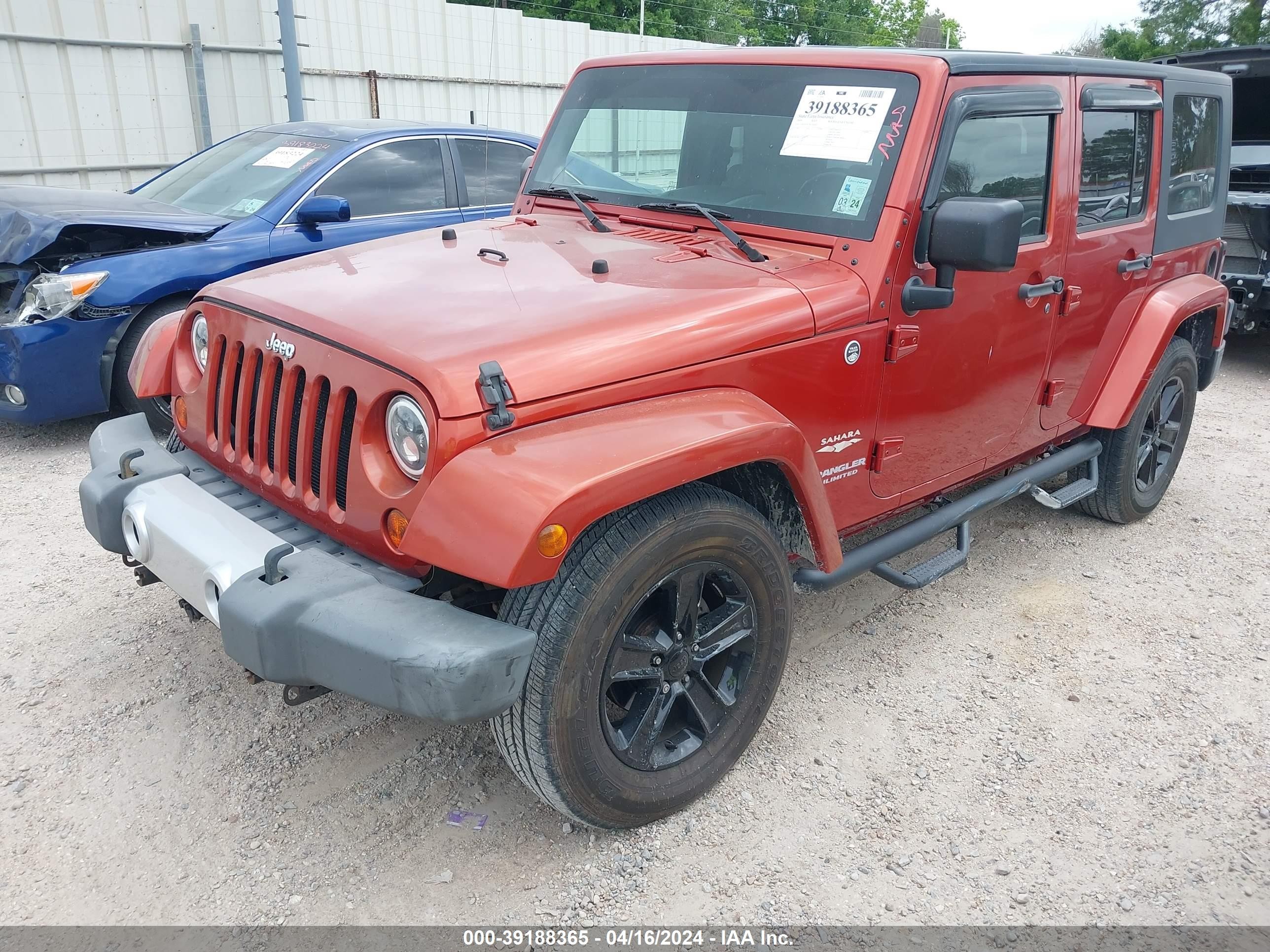 Photo 1 VIN: 1J4GA59139L754147 - JEEP WRANGLER 