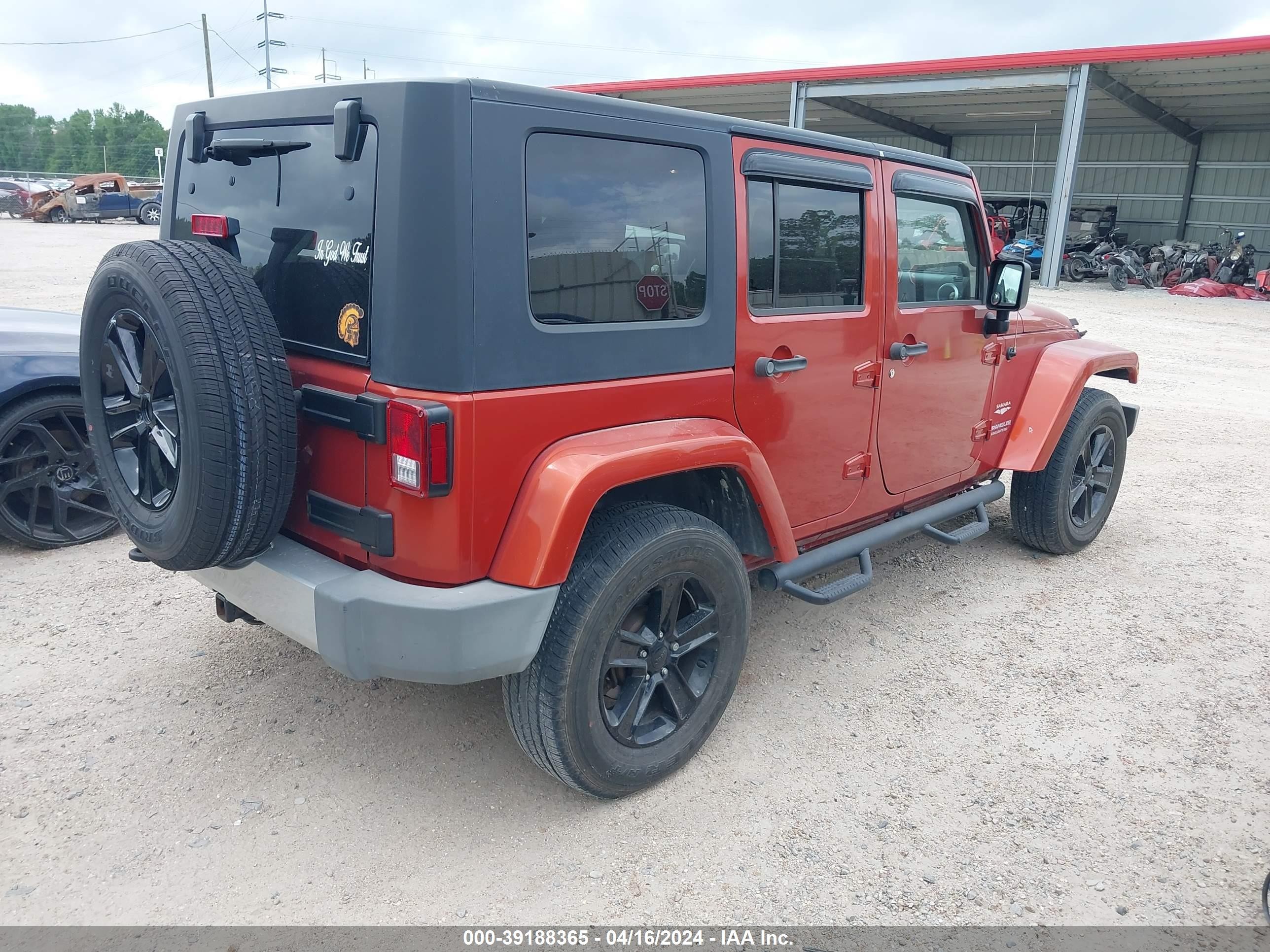 Photo 3 VIN: 1J4GA59139L754147 - JEEP WRANGLER 