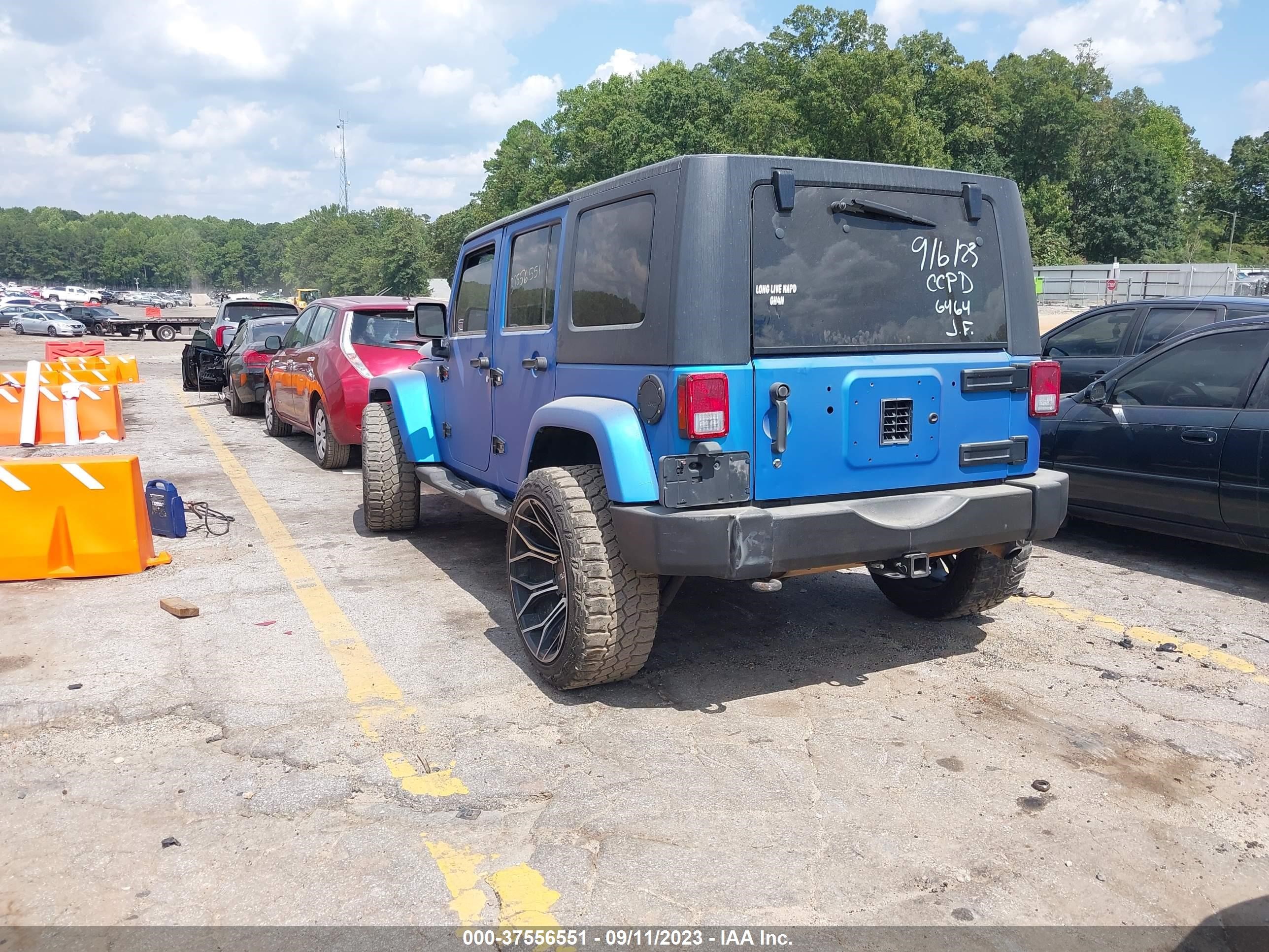 Photo 2 VIN: 1J4GA59139L756464 - JEEP WRANGLER 