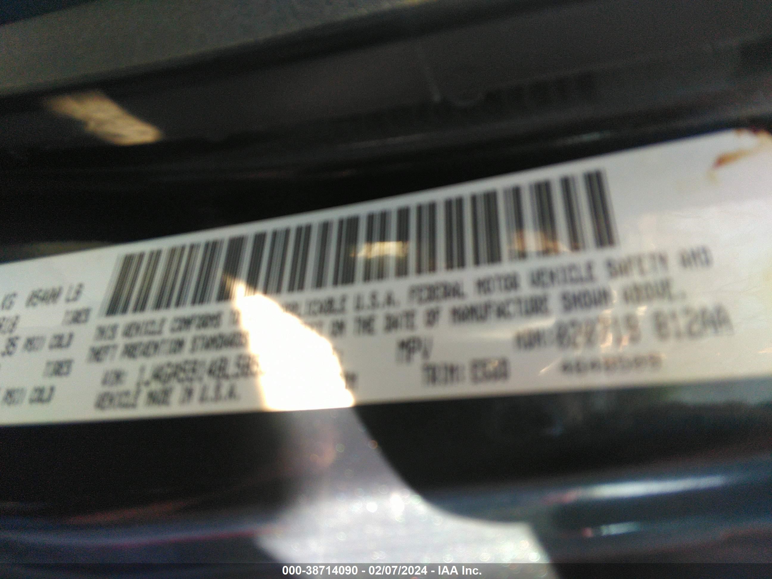 Photo 8 VIN: 1J4GA59148L585318 - JEEP WRANGLER 