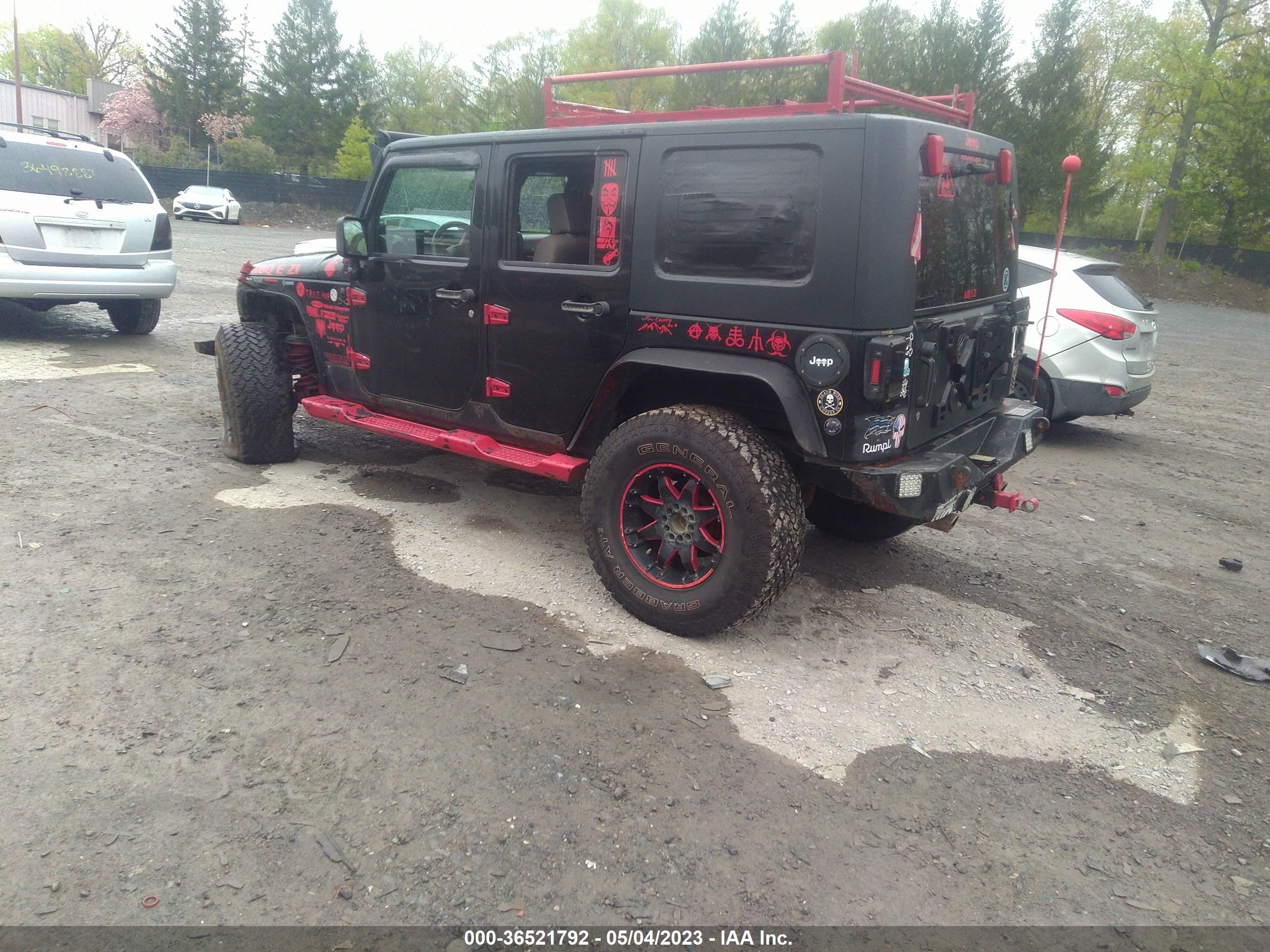 Photo 2 VIN: 1J4GA59158L586879 - JEEP WRANGLER 