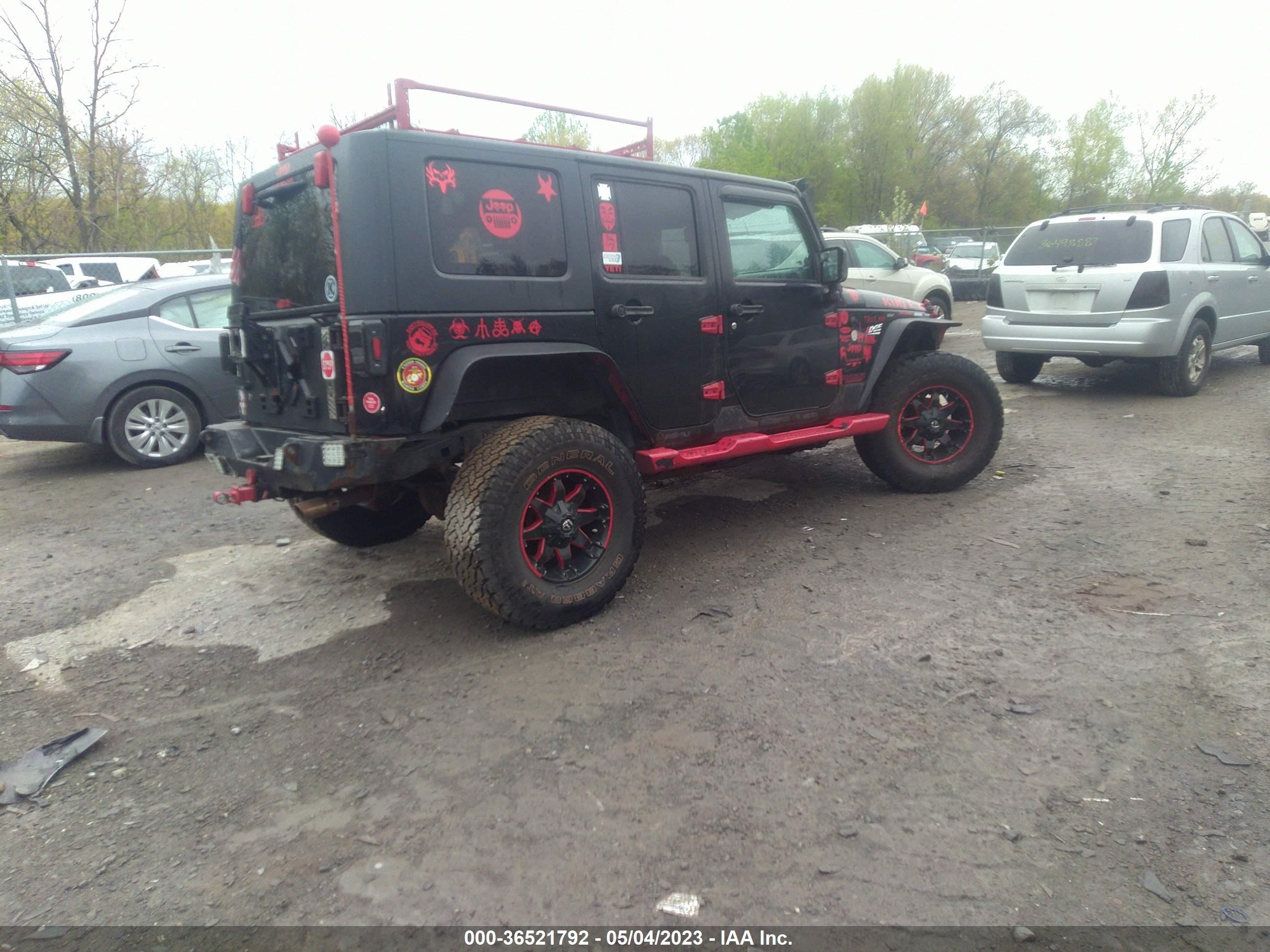 Photo 3 VIN: 1J4GA59158L586879 - JEEP WRANGLER 