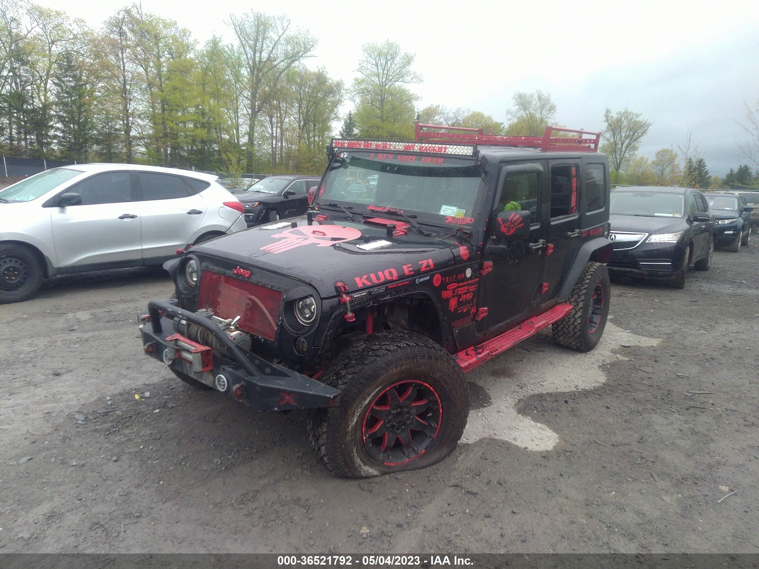 Photo 5 VIN: 1J4GA59158L586879 - JEEP WRANGLER 