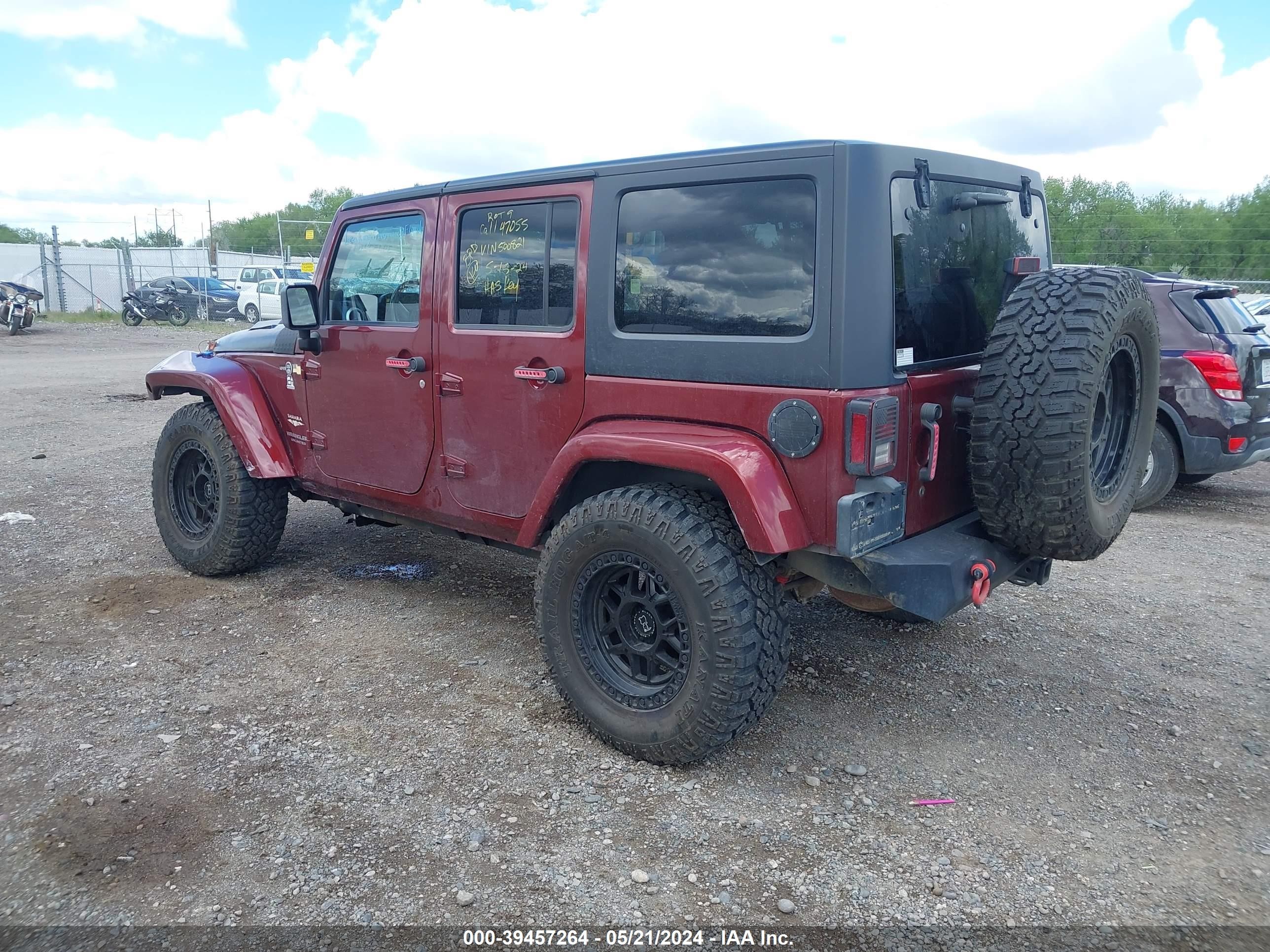 Photo 2 VIN: 1J4GA59168L500821 - JEEP WRANGLER 