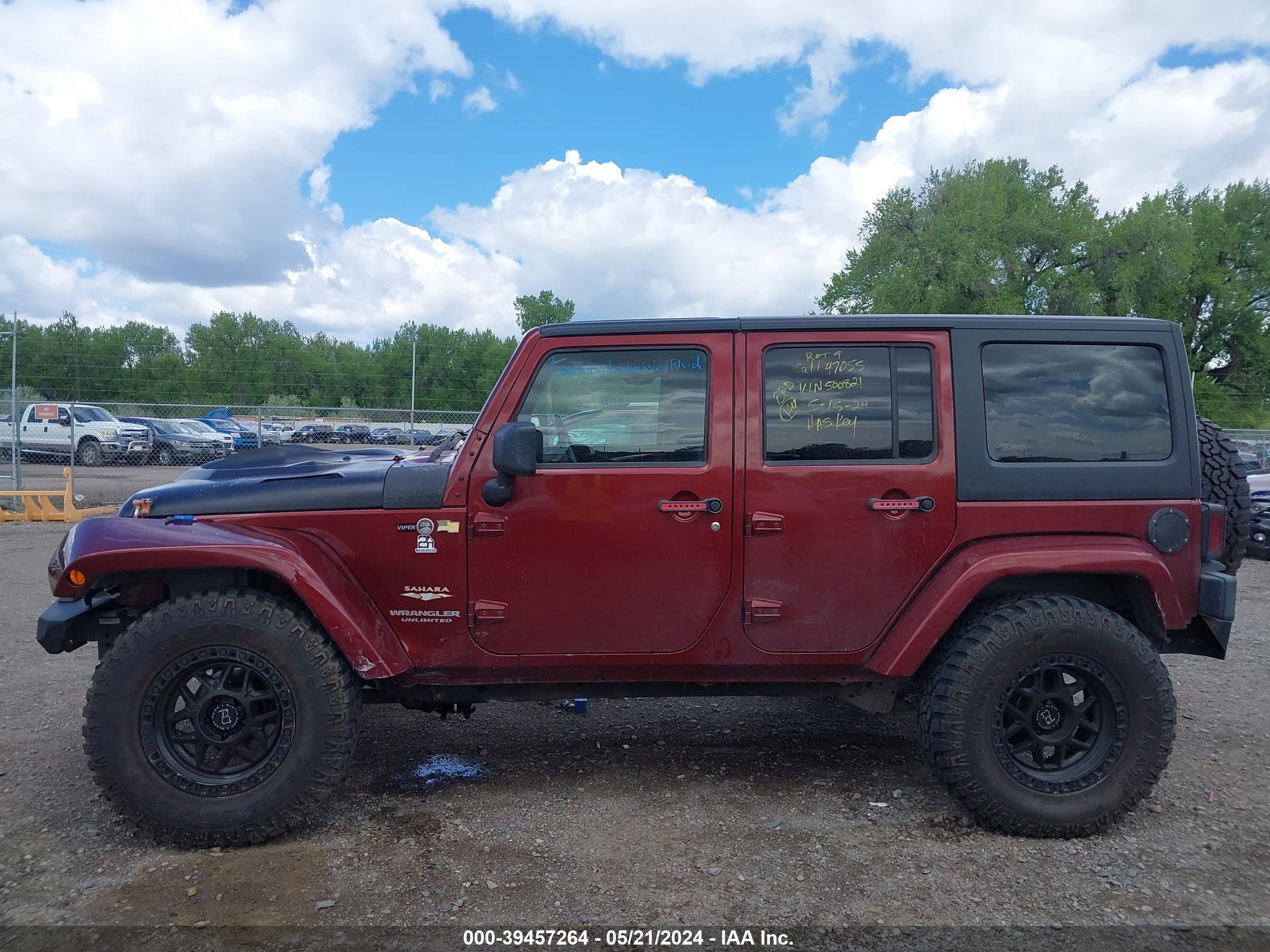 Photo 5 VIN: 1J4GA59168L500821 - JEEP WRANGLER 