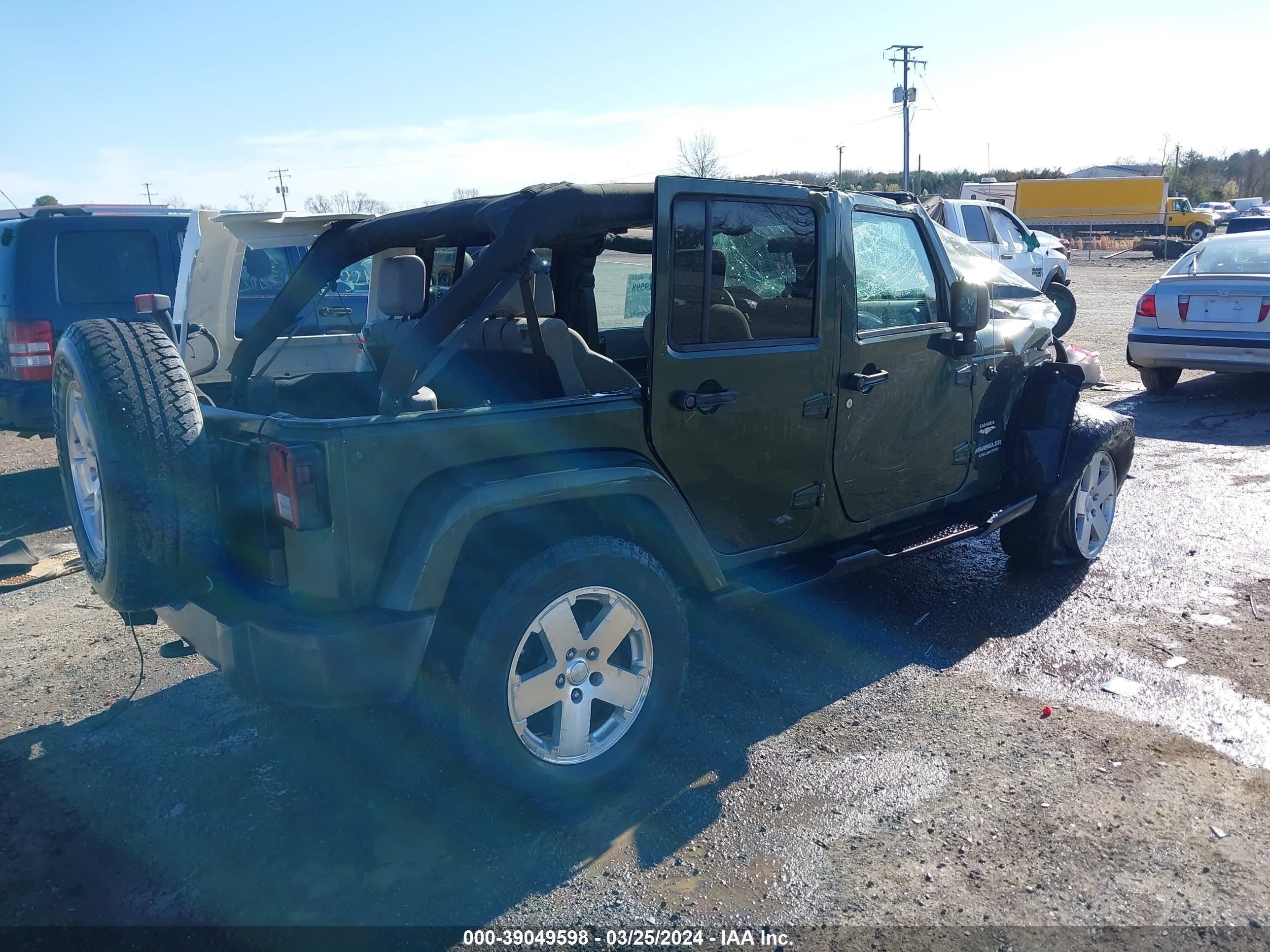 Photo 3 VIN: 1J4GA59197L158893 - JEEP WRANGLER 