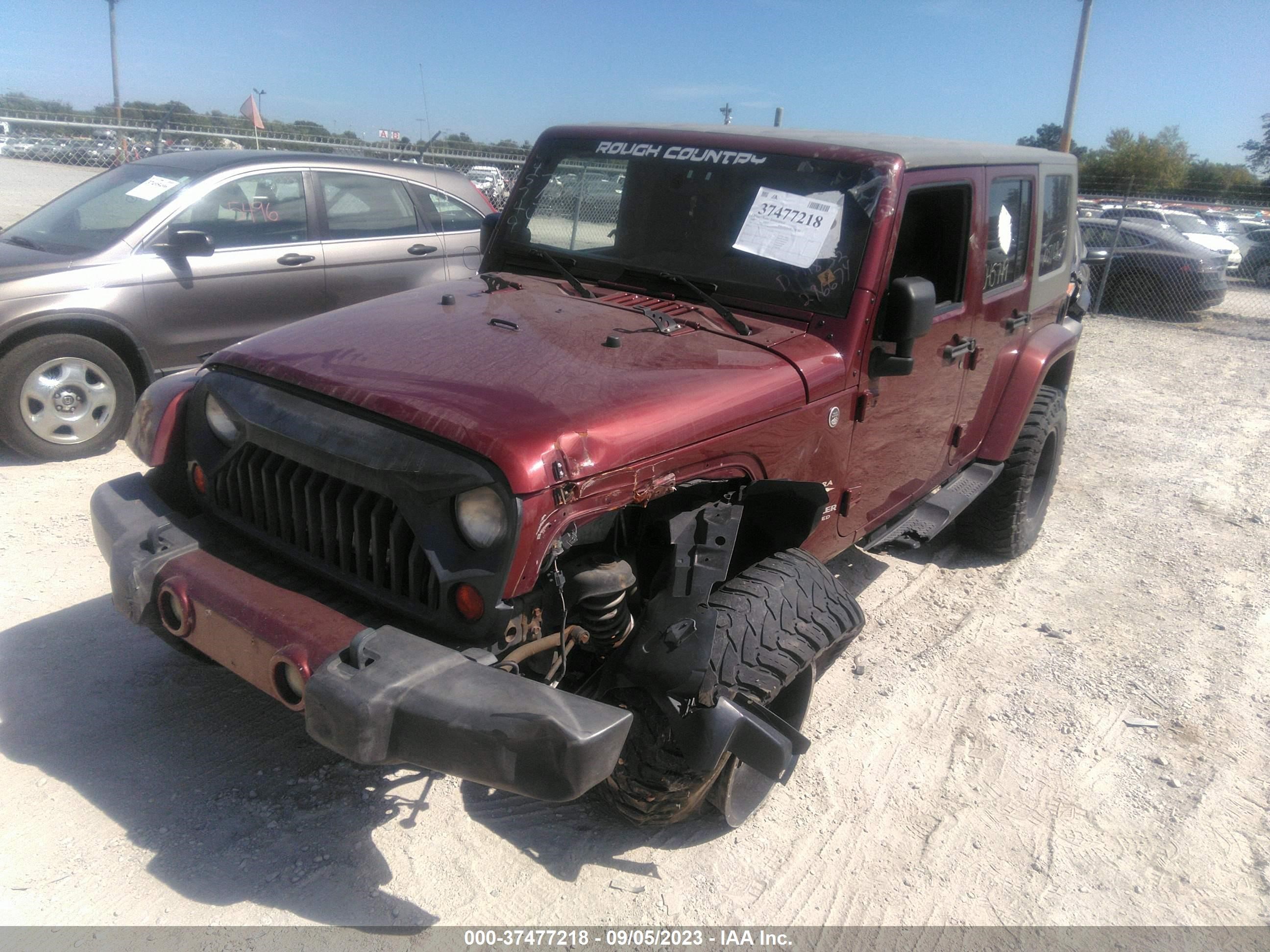 Photo 1 VIN: 1J4GA591X8L537550 - JEEP WRANGLER 