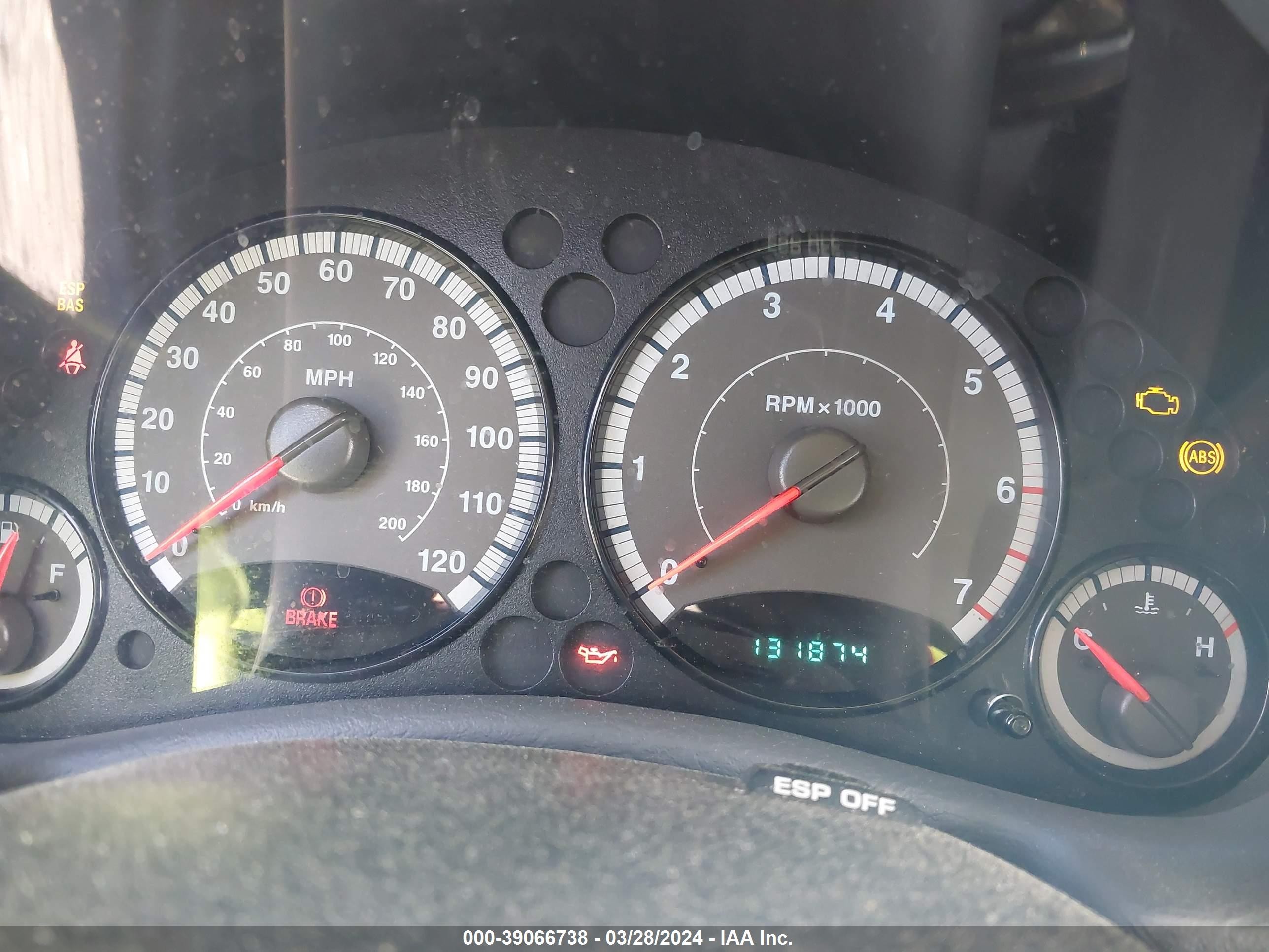 Photo 6 VIN: 1J4GK48K27W672889 - JEEP LIBERTY (NORTH AMERICA) 