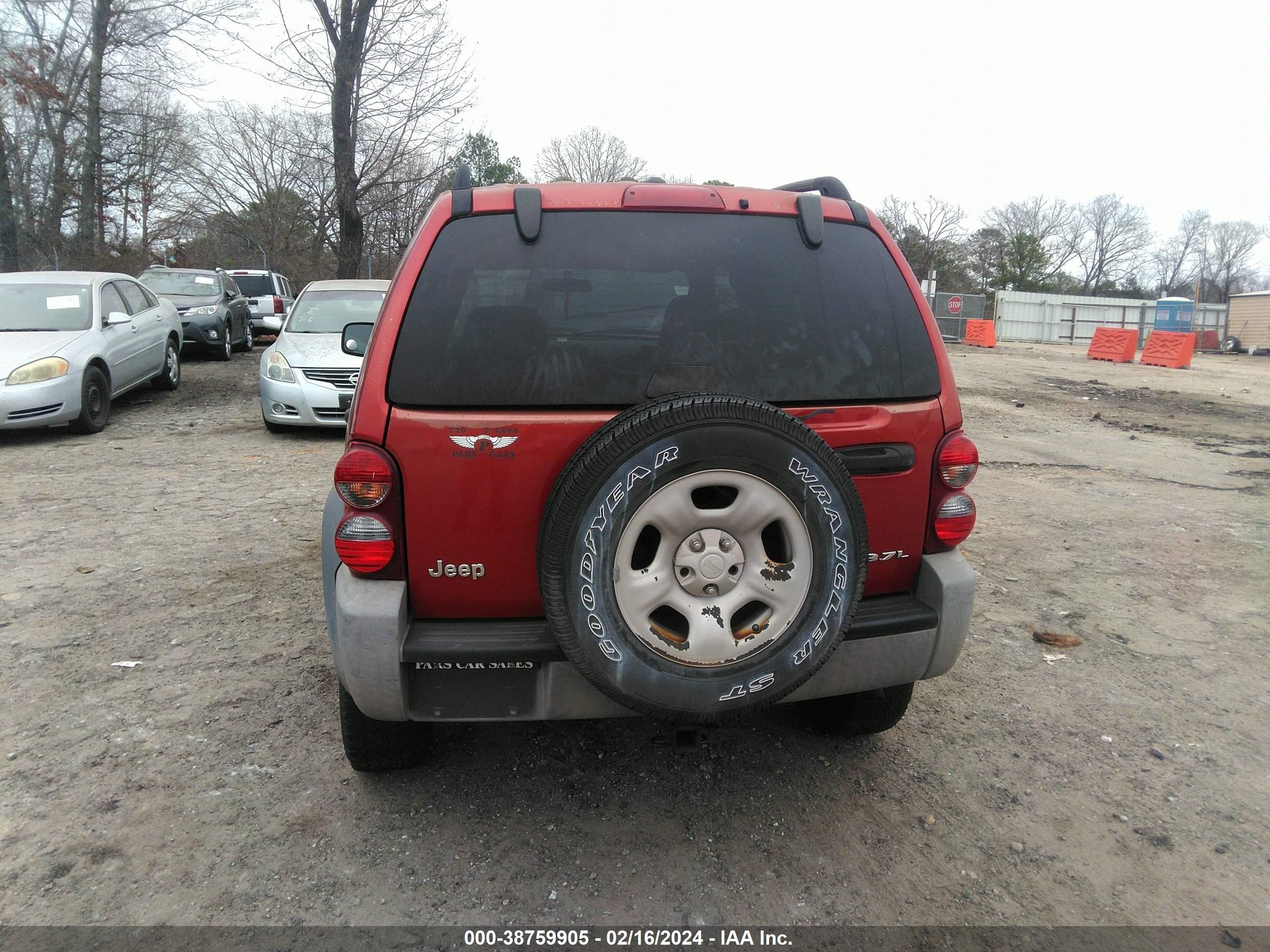 Photo 16 VIN: 1J4GK48K67W576358 - JEEP LIBERTY (NORTH AMERICA) 