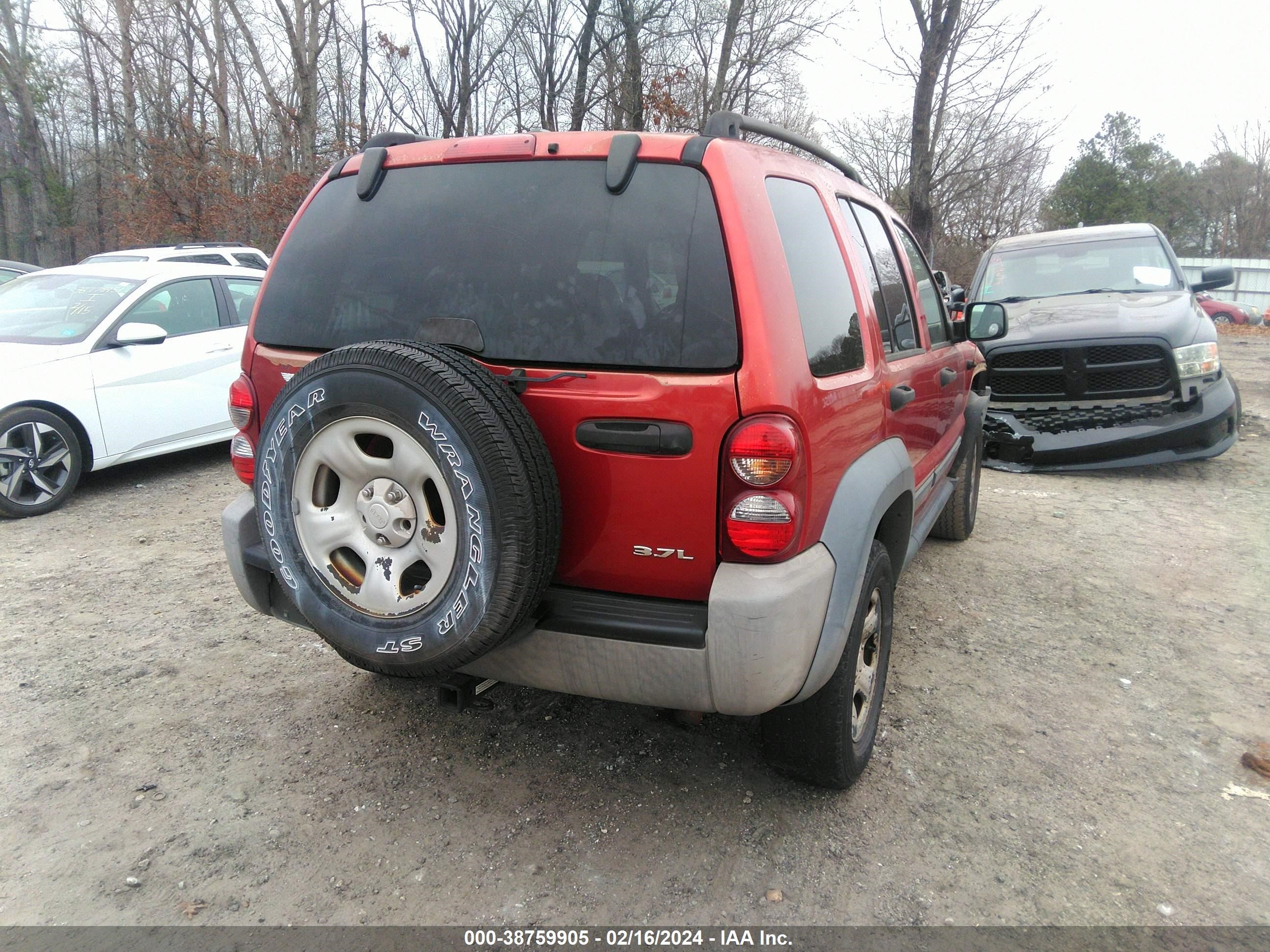 Photo 3 VIN: 1J4GK48K67W576358 - JEEP LIBERTY (NORTH AMERICA) 