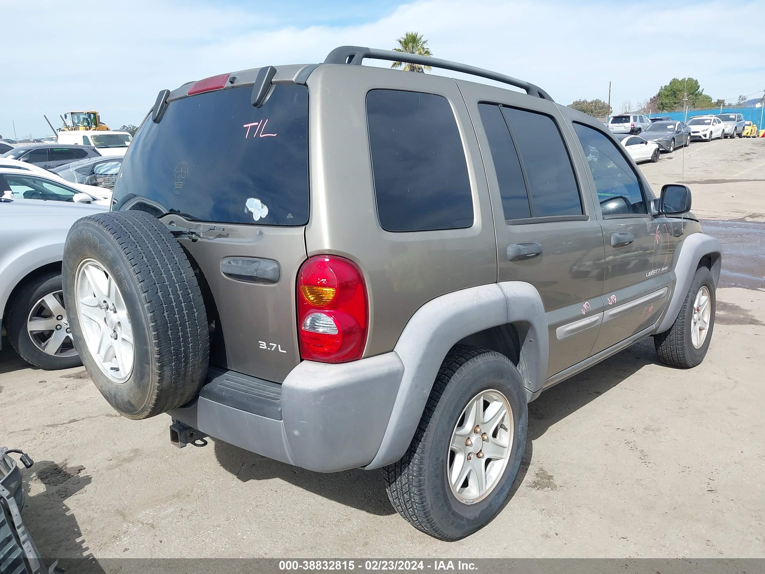 Photo 3 VIN: 1J4GK48K73W602993 - JEEP LIBERTY (NORTH AMERICA) 