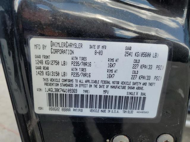 Photo 13 VIN: 1J4GL38K74W109369 - JEEP LIBERTY RE 