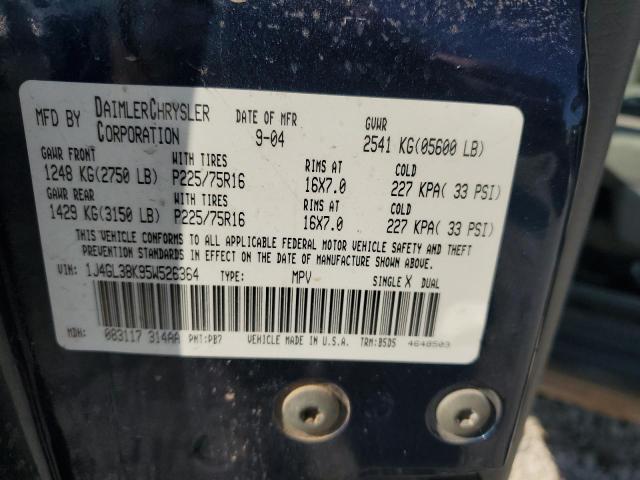 Photo 12 VIN: 1J4GL38K95W526364 - JEEP LIBERTY RE 