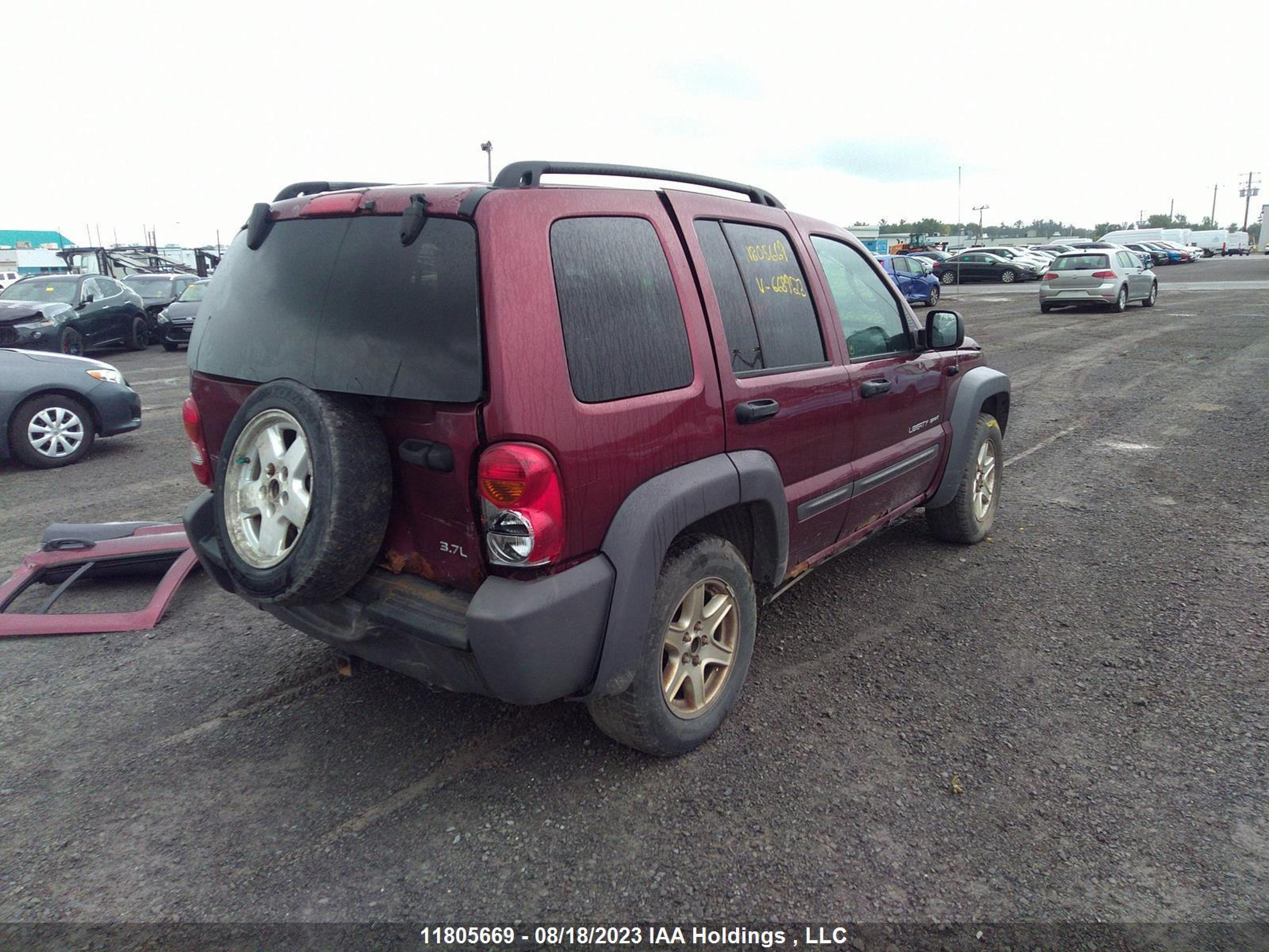 Photo 3 VIN: 1J4GL48K13W668923 - JEEP LIBERTY (NORTH AMERICA) 