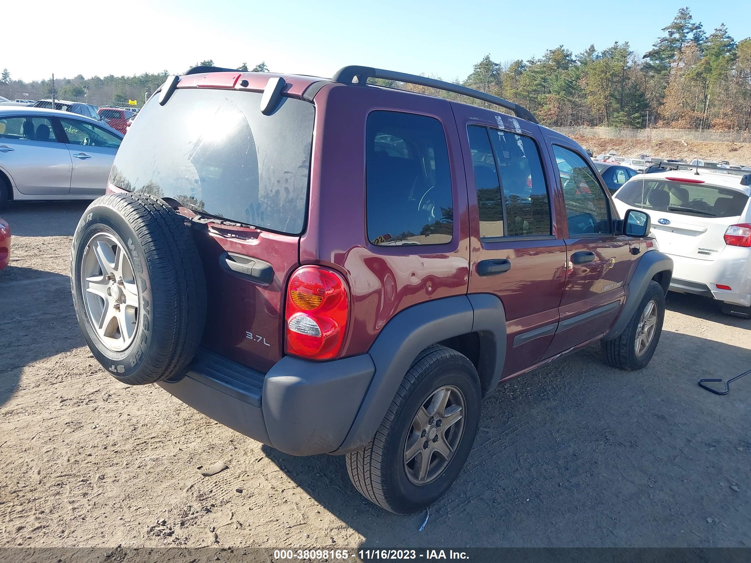 Photo 3 VIN: 1J4GL48K73W706980 - JEEP LIBERTY (NORTH AMERICA) 