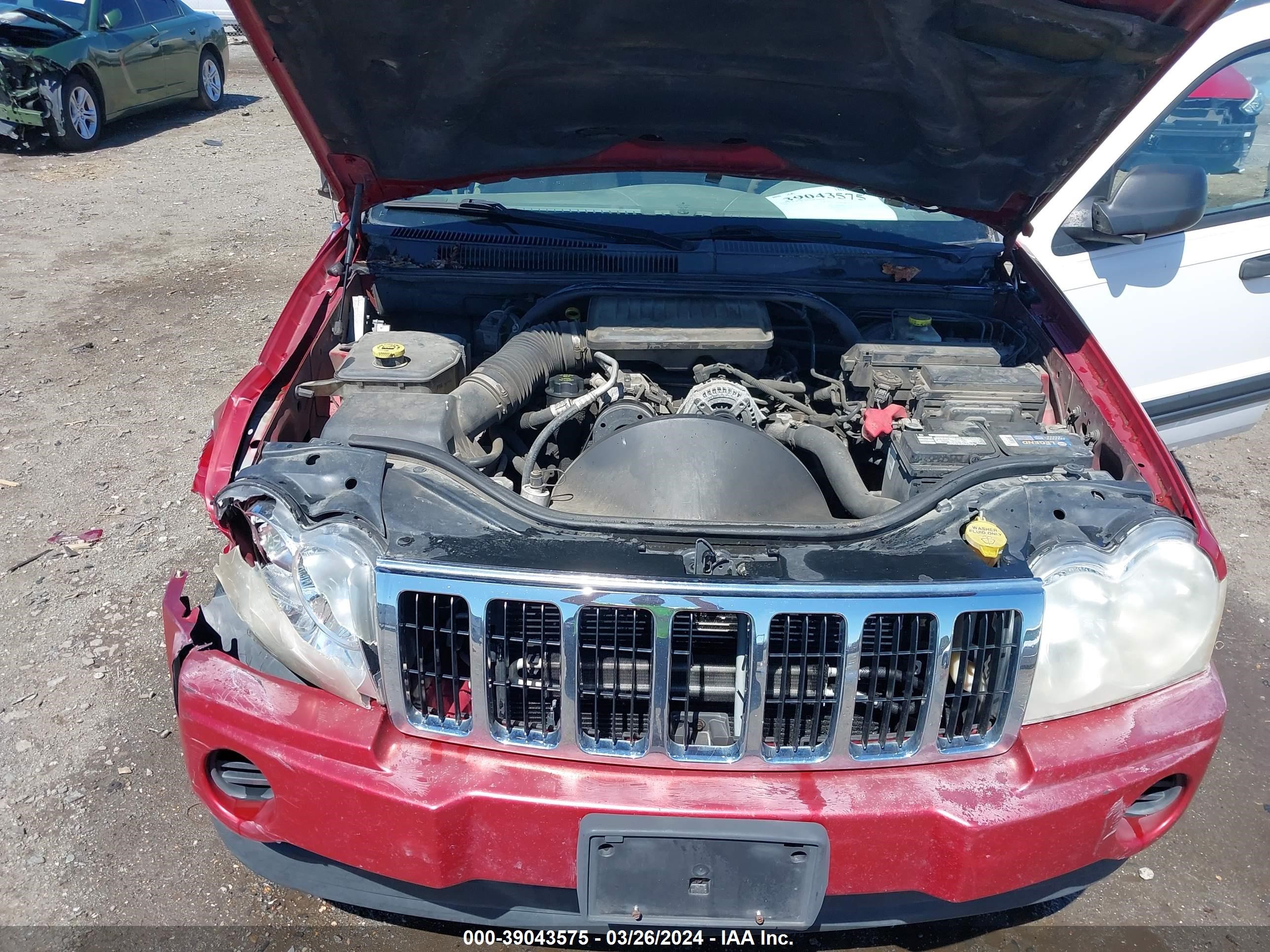 Photo 9 VIN: 1J4GS48K46C111657 - JEEP GRAND CHEROKEE 