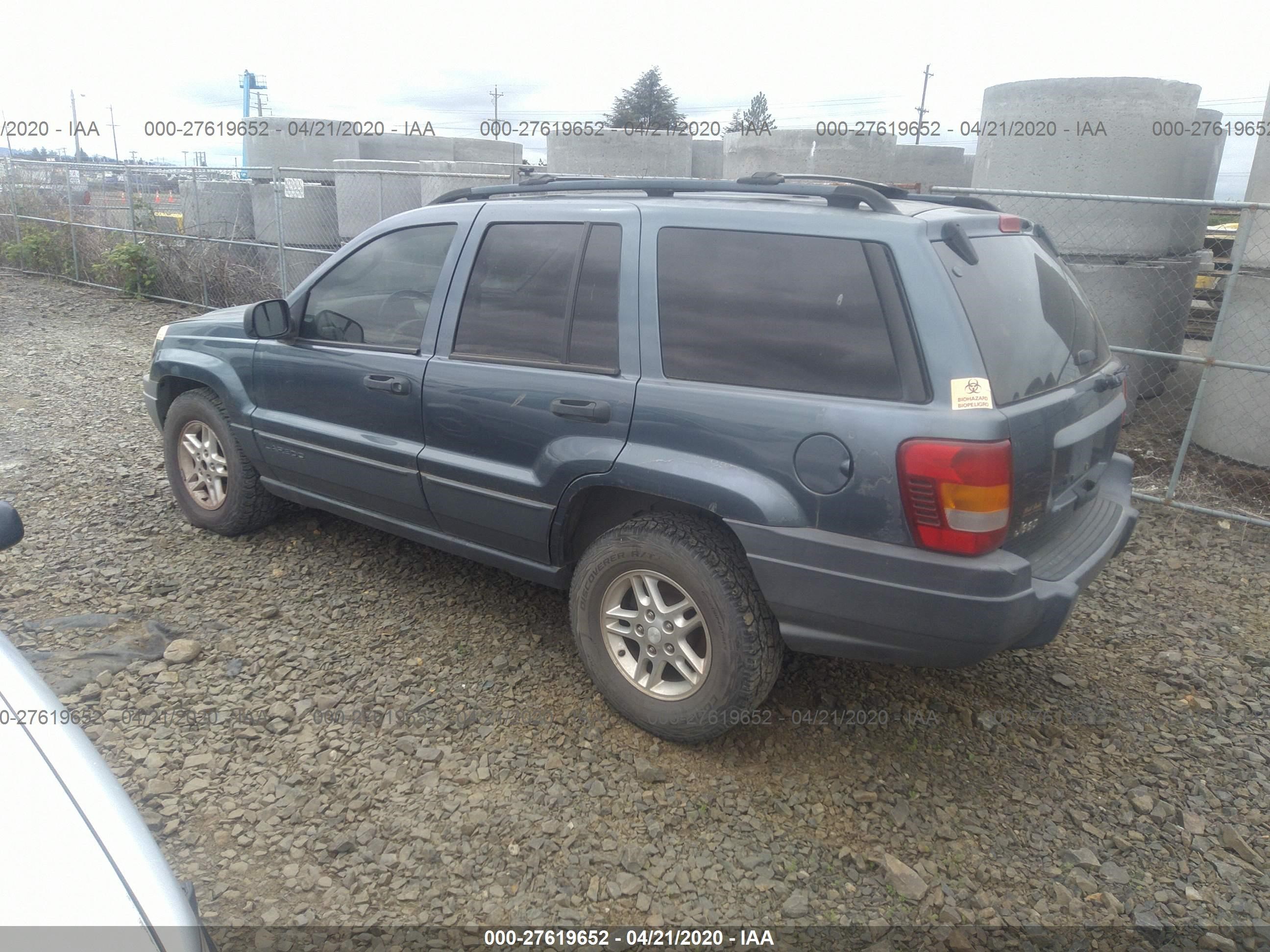 Photo 2 VIN: 1J4GW48N2YC227134 - JEEP GRAND CHEROKEE 