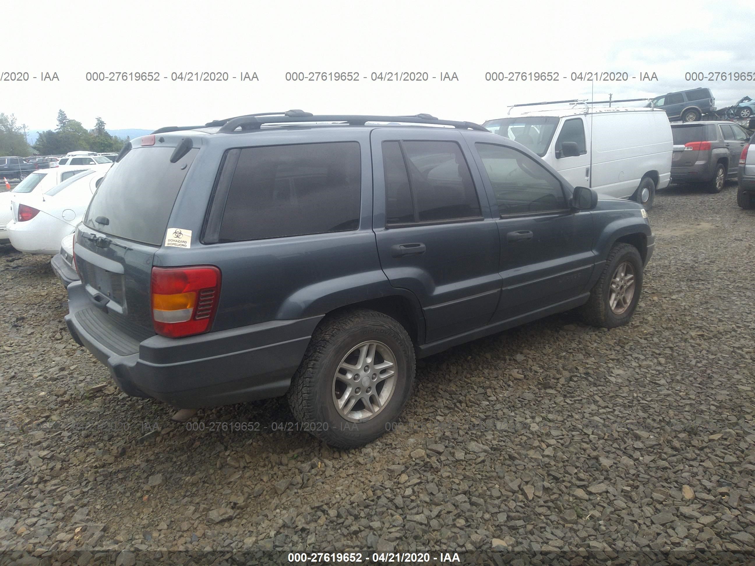 Photo 3 VIN: 1J4GW48N2YC227134 - JEEP GRAND CHEROKEE 