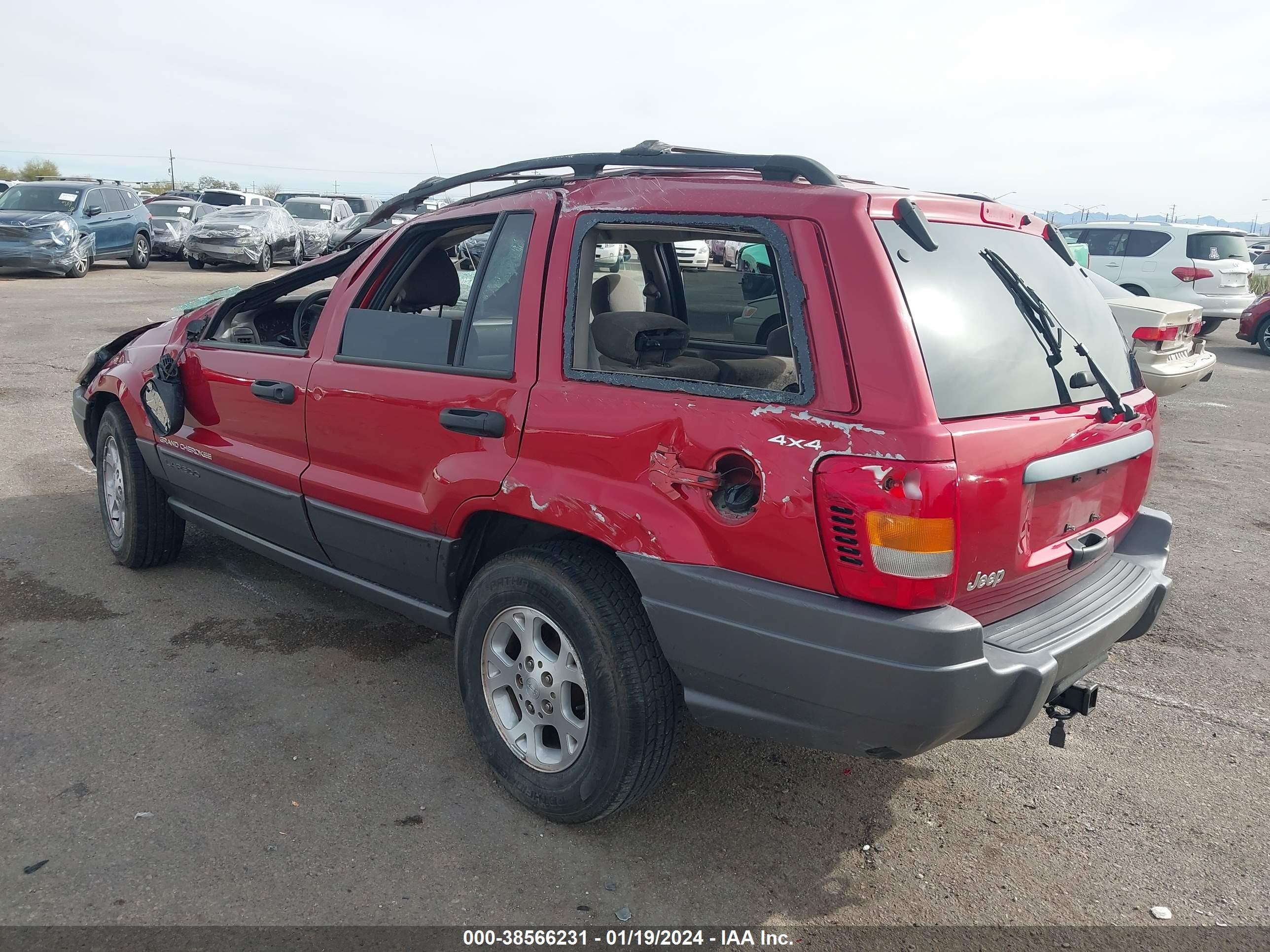 Photo 2 VIN: 1J4GW48S01C721455 - JEEP GRAND CHEROKEE 