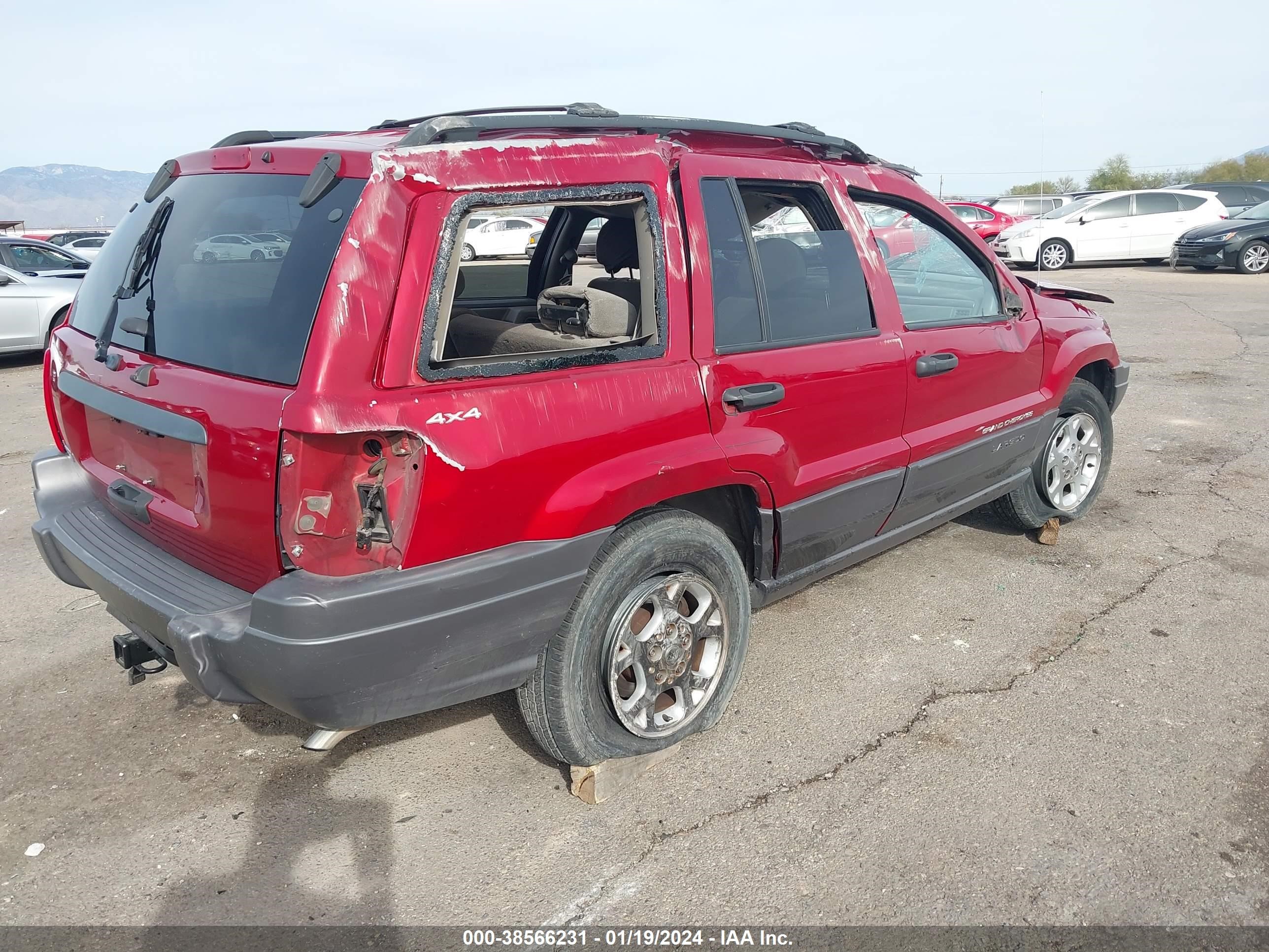 Photo 3 VIN: 1J4GW48S01C721455 - JEEP GRAND CHEROKEE 