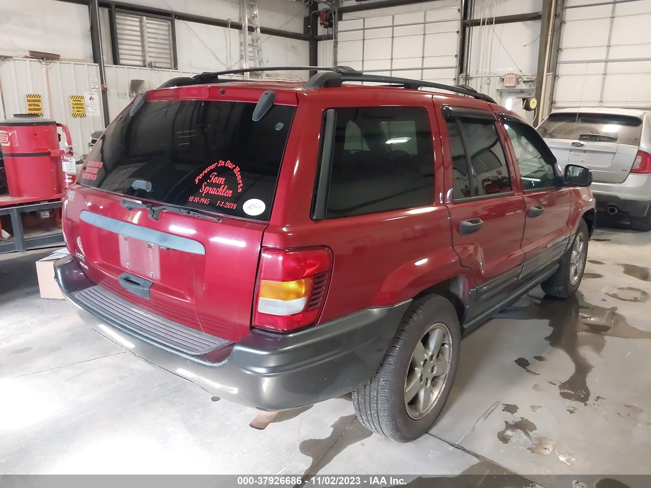 Photo 3 VIN: 1J4GW48S14C309761 - JEEP GRAND CHEROKEE 