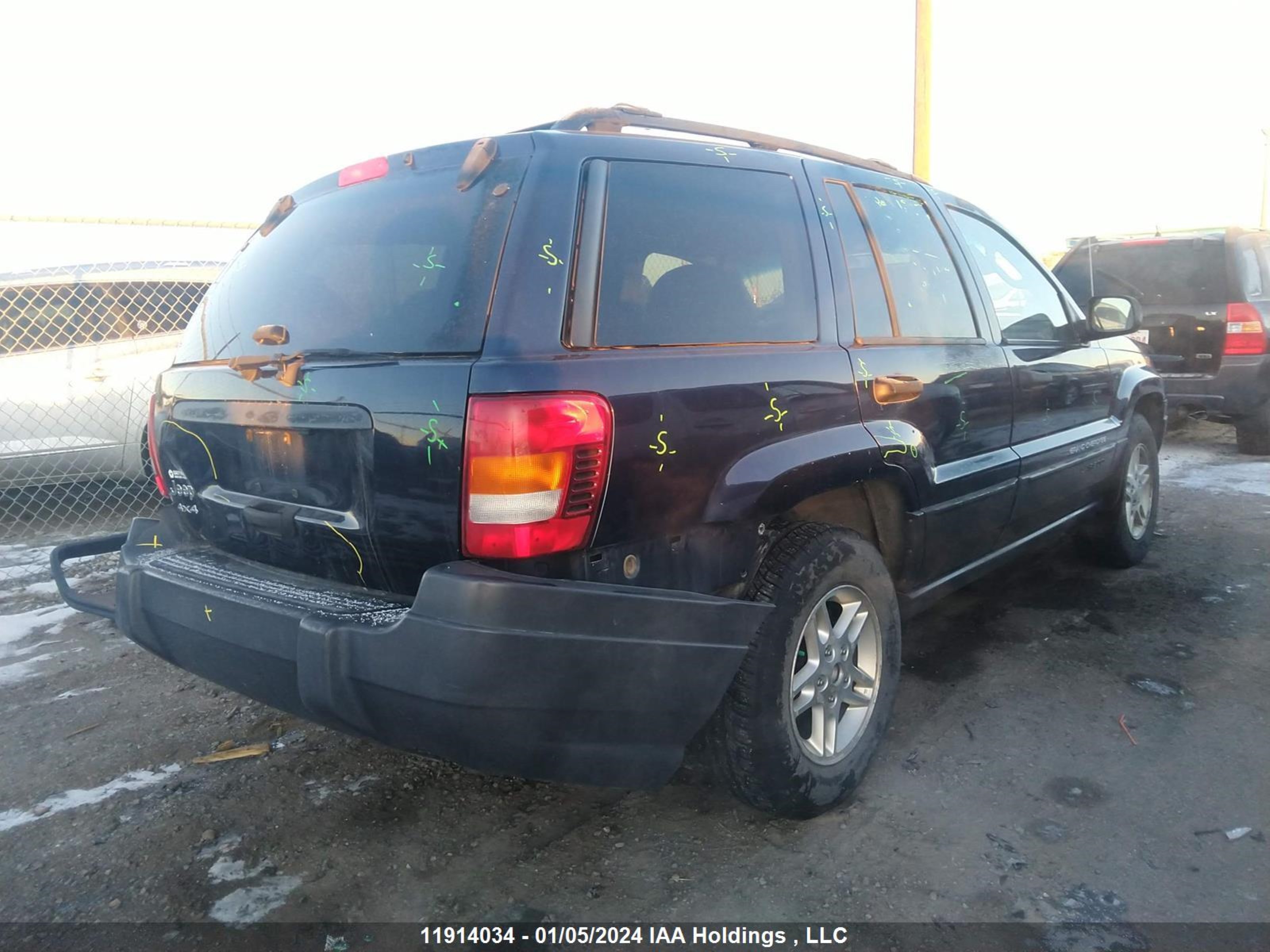 Photo 3 VIN: 1J4GW48S74C245077 - JEEP GRAND CHEROKEE 