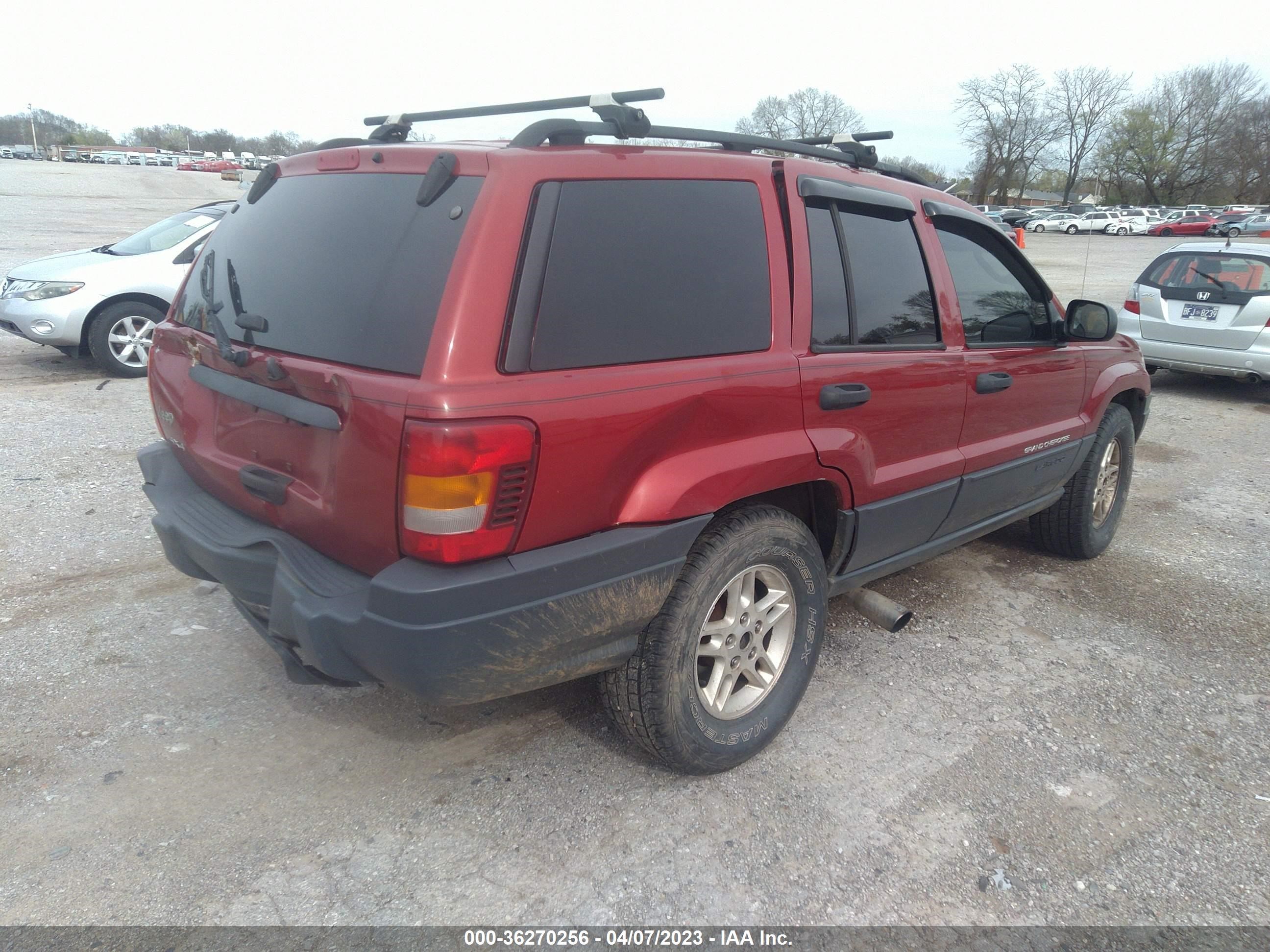 Photo 3 VIN: 1J4GW48S94C186582 - JEEP GRAND CHEROKEE 