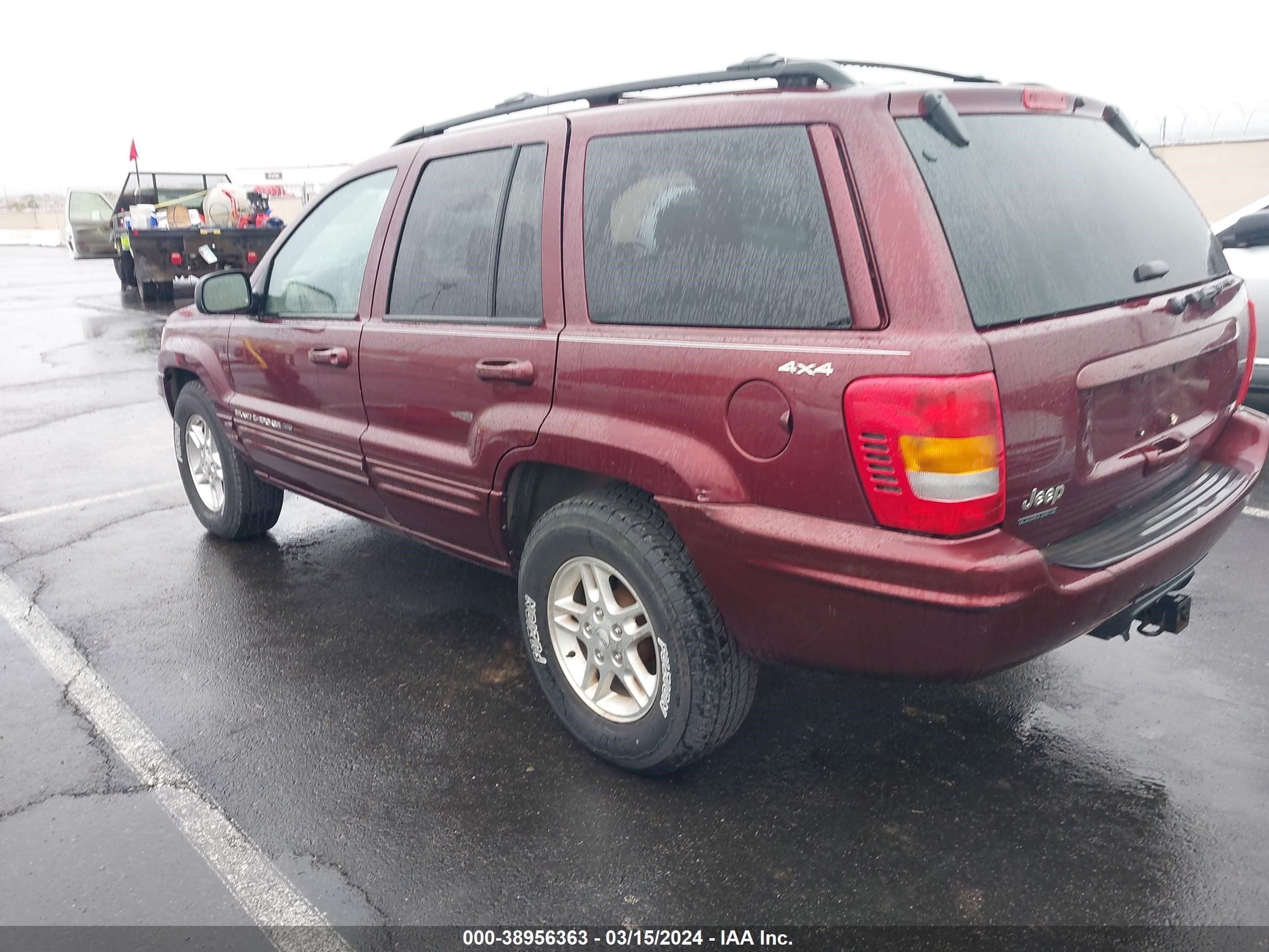 Photo 2 VIN: 1J4GW58N2YC248247 - JEEP GRAND CHEROKEE 