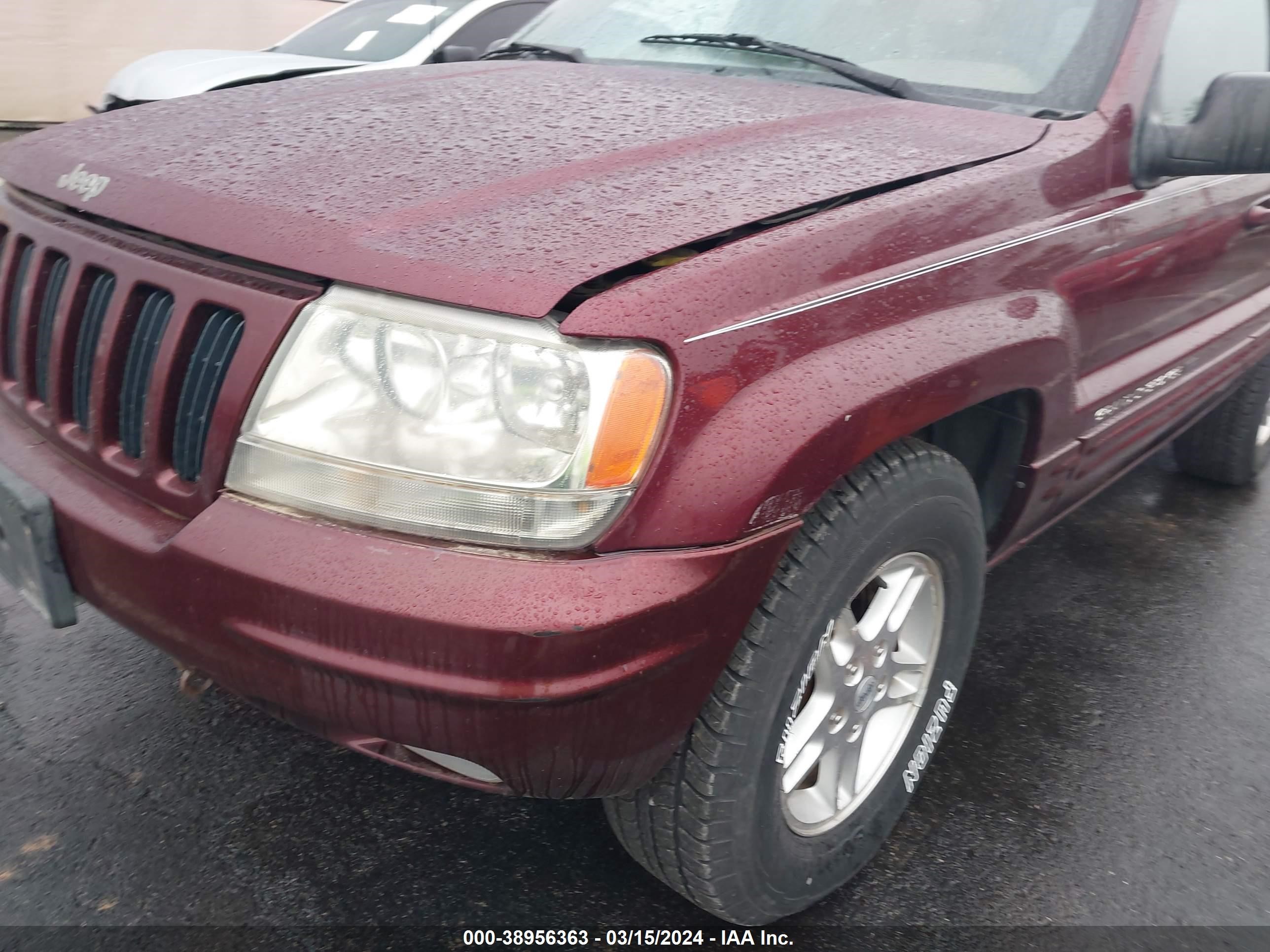 Photo 5 VIN: 1J4GW58N2YC248247 - JEEP GRAND CHEROKEE 