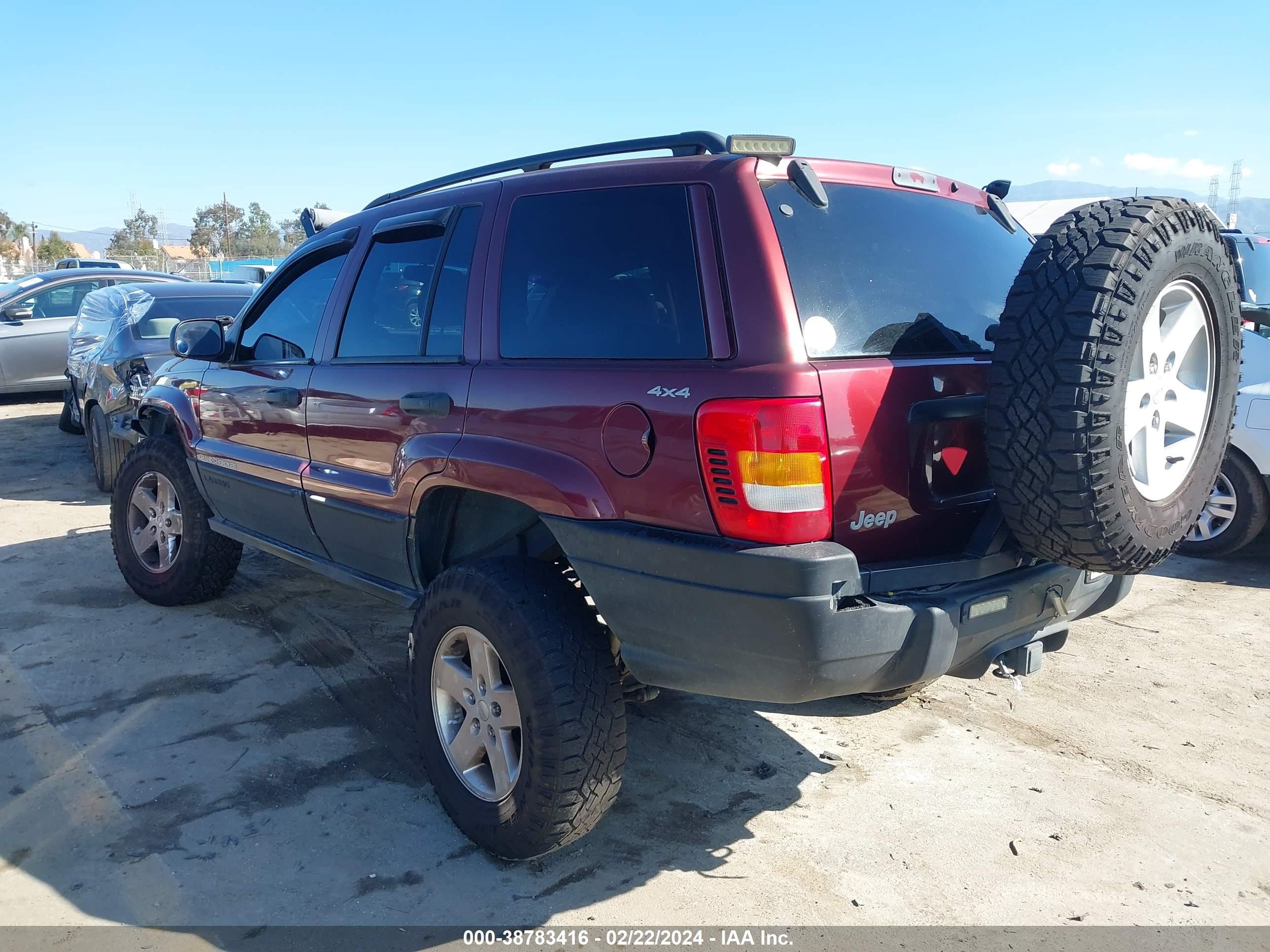 Photo 2 VIN: 1J4GW58N3XC641141 - JEEP GRAND CHEROKEE 