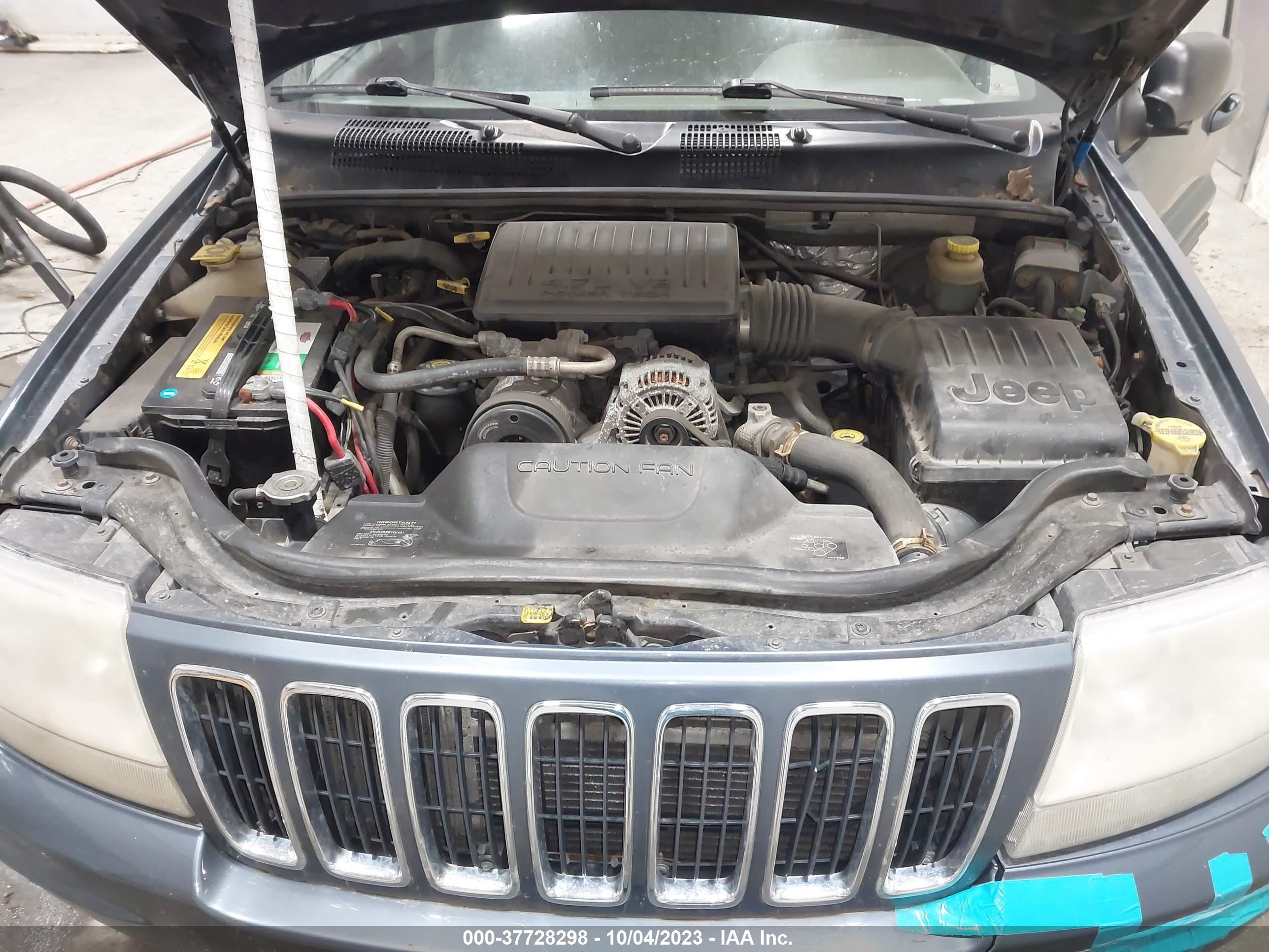 Photo 9 VIN: 1J4GW58N71C595014 - JEEP GRAND CHEROKEE 