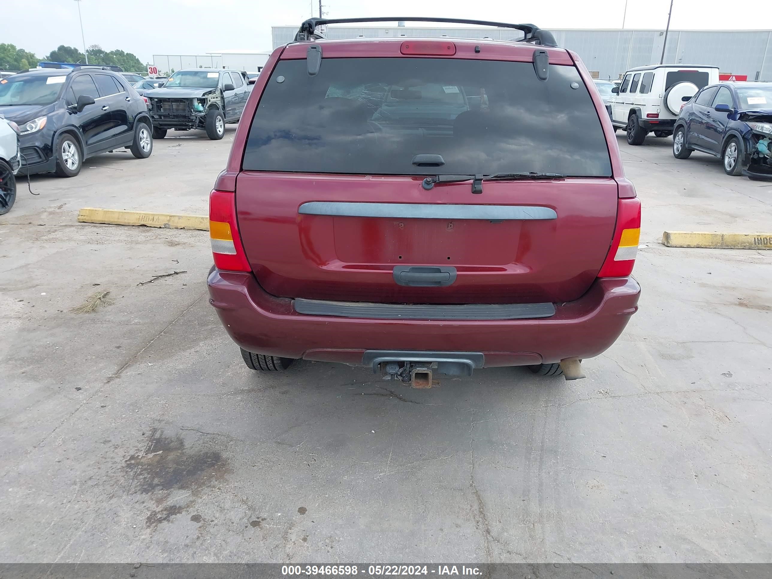 Photo 15 VIN: 1J4GW58N8XC729330 - JEEP GRAND CHEROKEE 