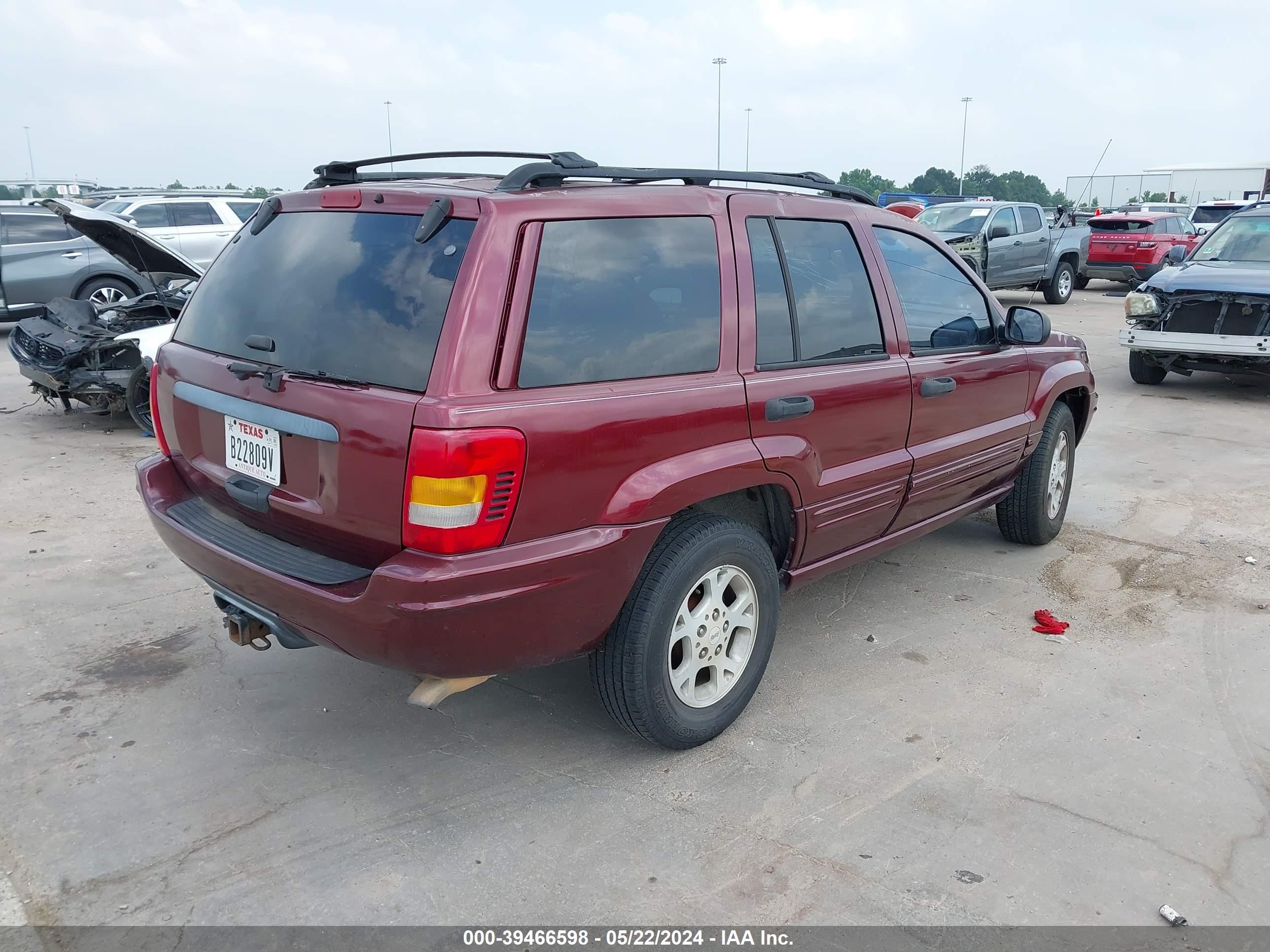 Photo 3 VIN: 1J4GW58N8XC729330 - JEEP GRAND CHEROKEE 