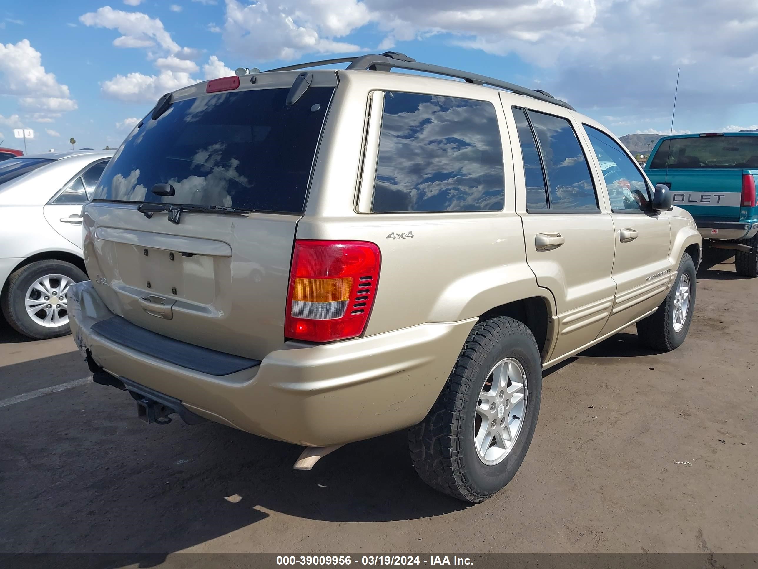 Photo 3 VIN: 1J4GW58S9YC381352 - JEEP GRAND CHEROKEE 