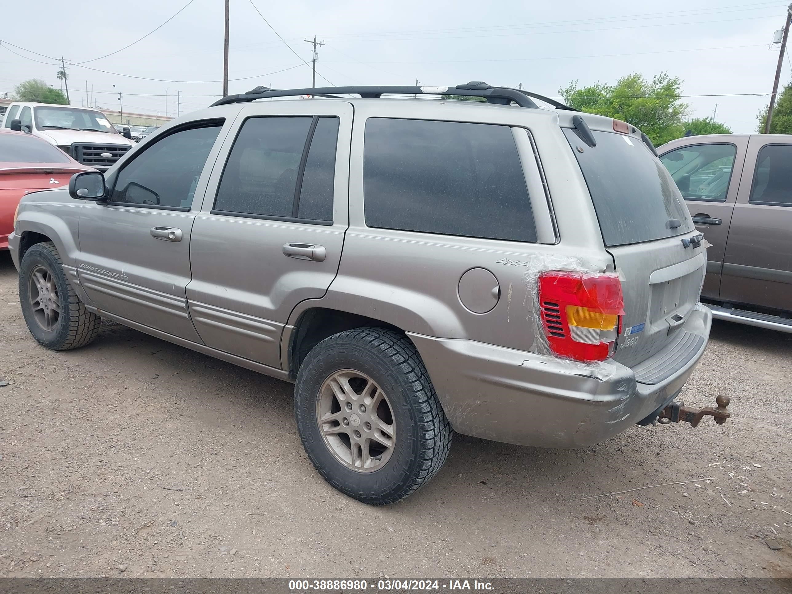 Photo 2 VIN: 1J4GW68N6XC597092 - JEEP GRAND CHEROKEE 