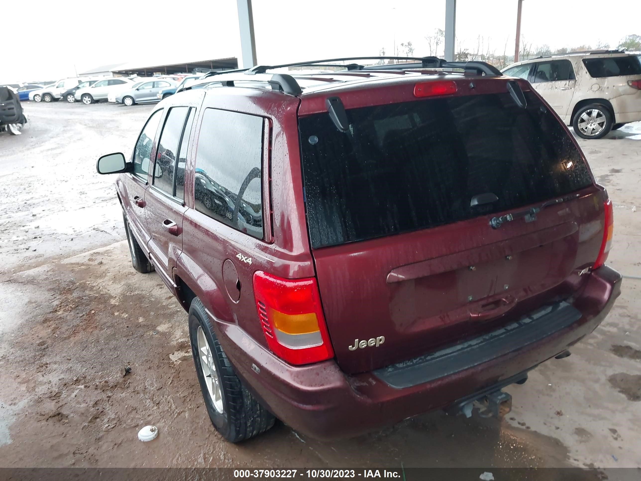 Photo 2 VIN: 1J4GW68N6XC703203 - JEEP GRAND CHEROKEE 