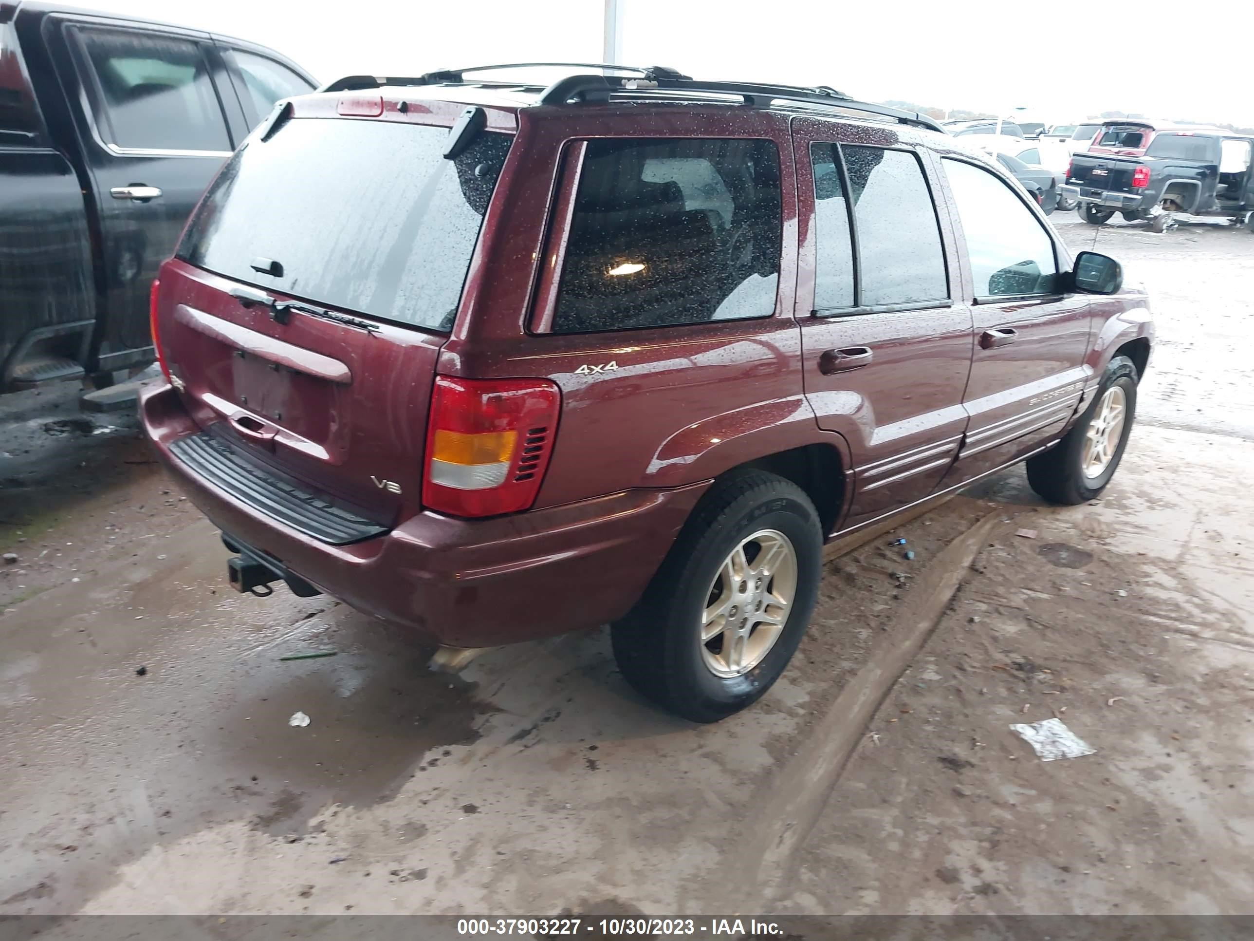 Photo 3 VIN: 1J4GW68N6XC703203 - JEEP GRAND CHEROKEE 